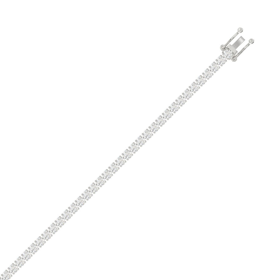 10K White Gold, top view