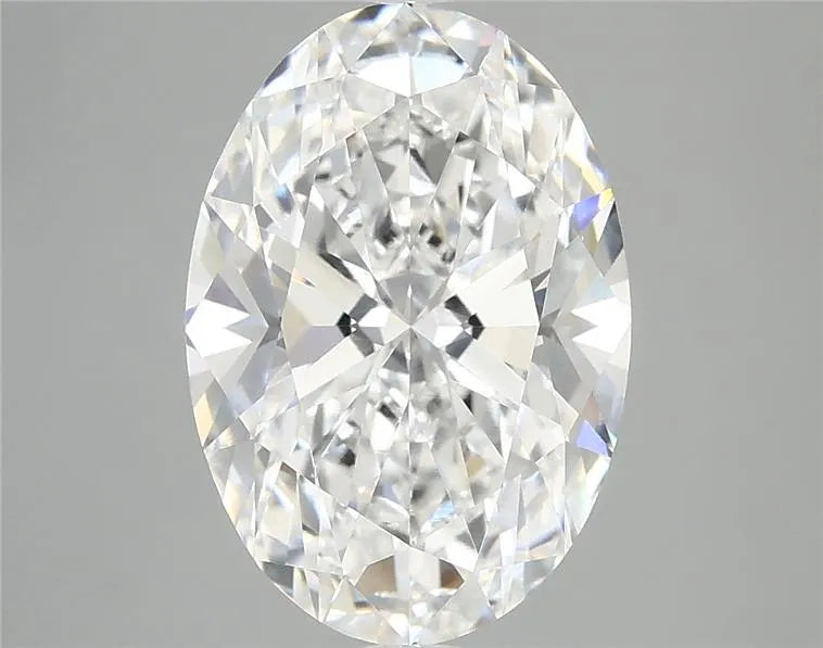 4.08ct Oval Lab Grown Diamond (Colour E, Clarity VVS2, IGI Certified)