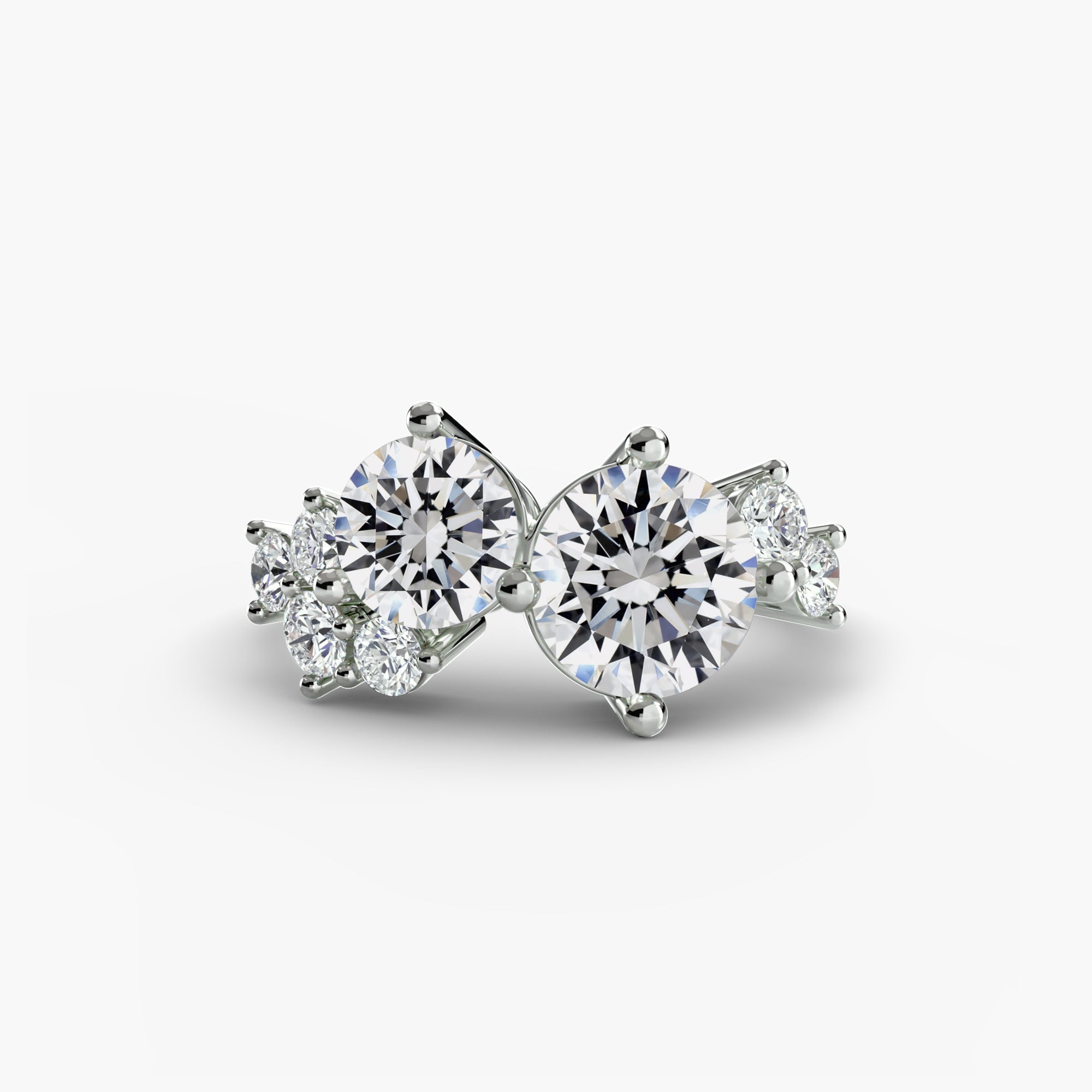 Round Cluster Embrace Setting
