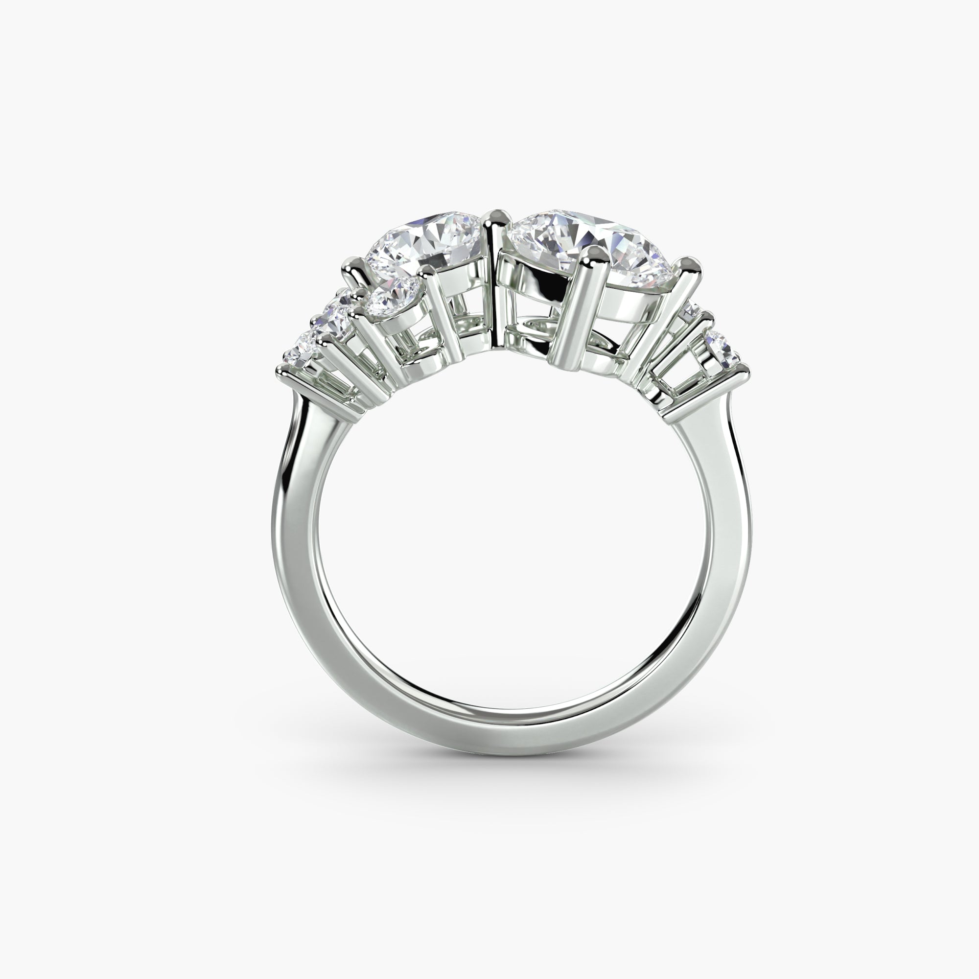 Round Cluster Embrace Setting