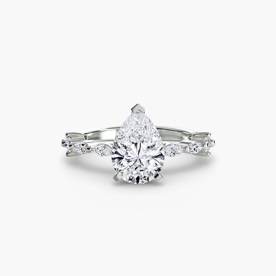 Eternity Pavé Solitaire Setting