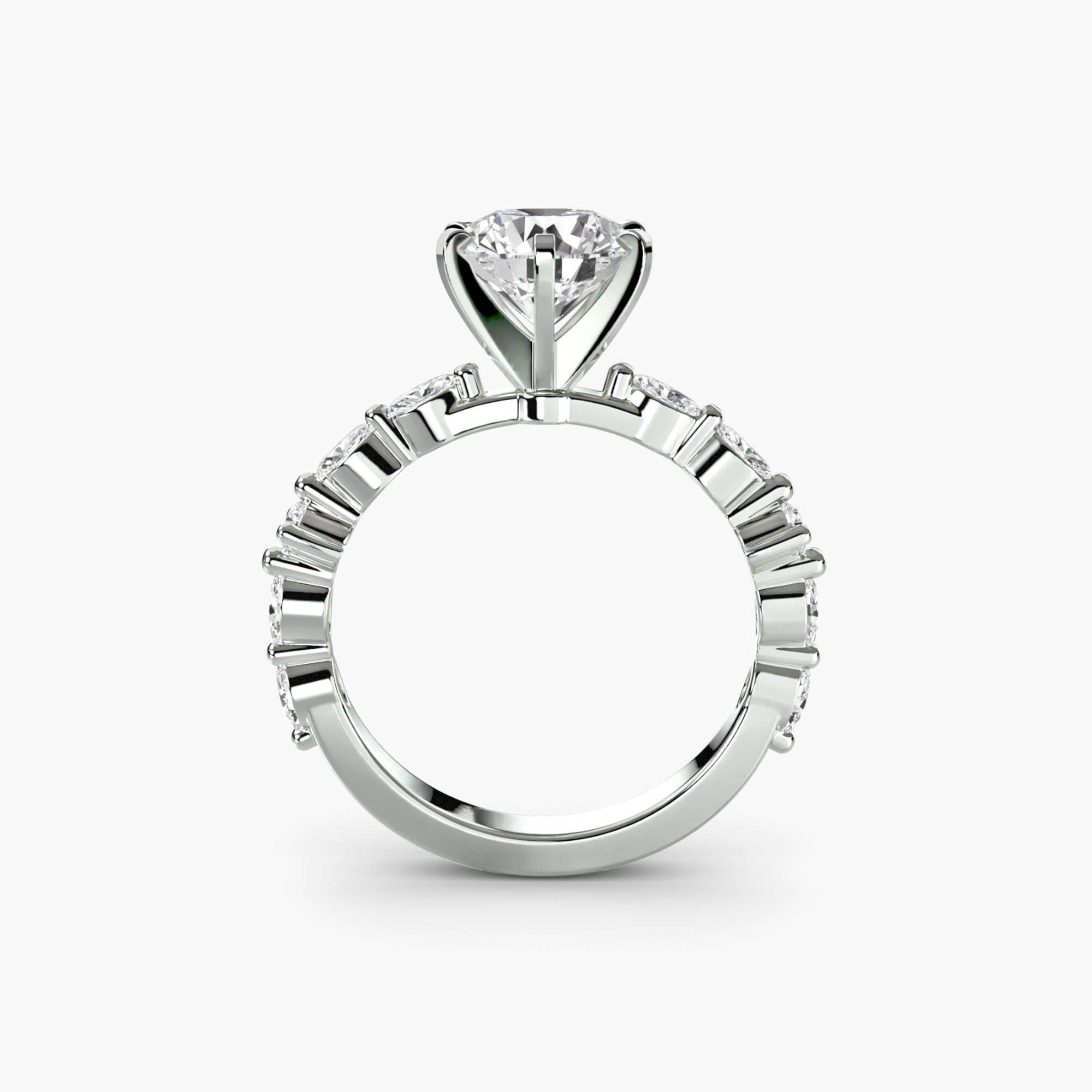 Eternity Pavé Solitaire Setting