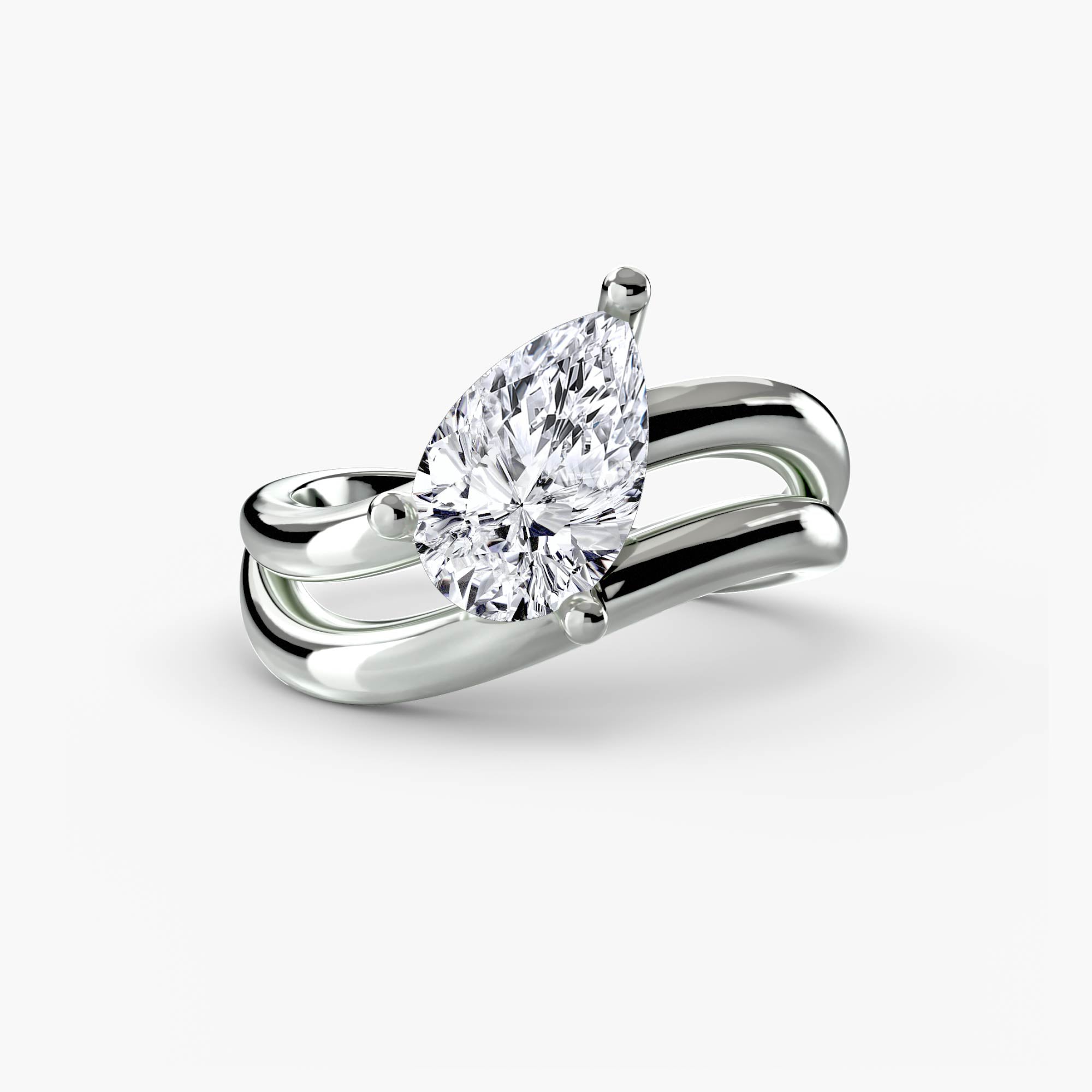 Pear Double Band Wave Setting