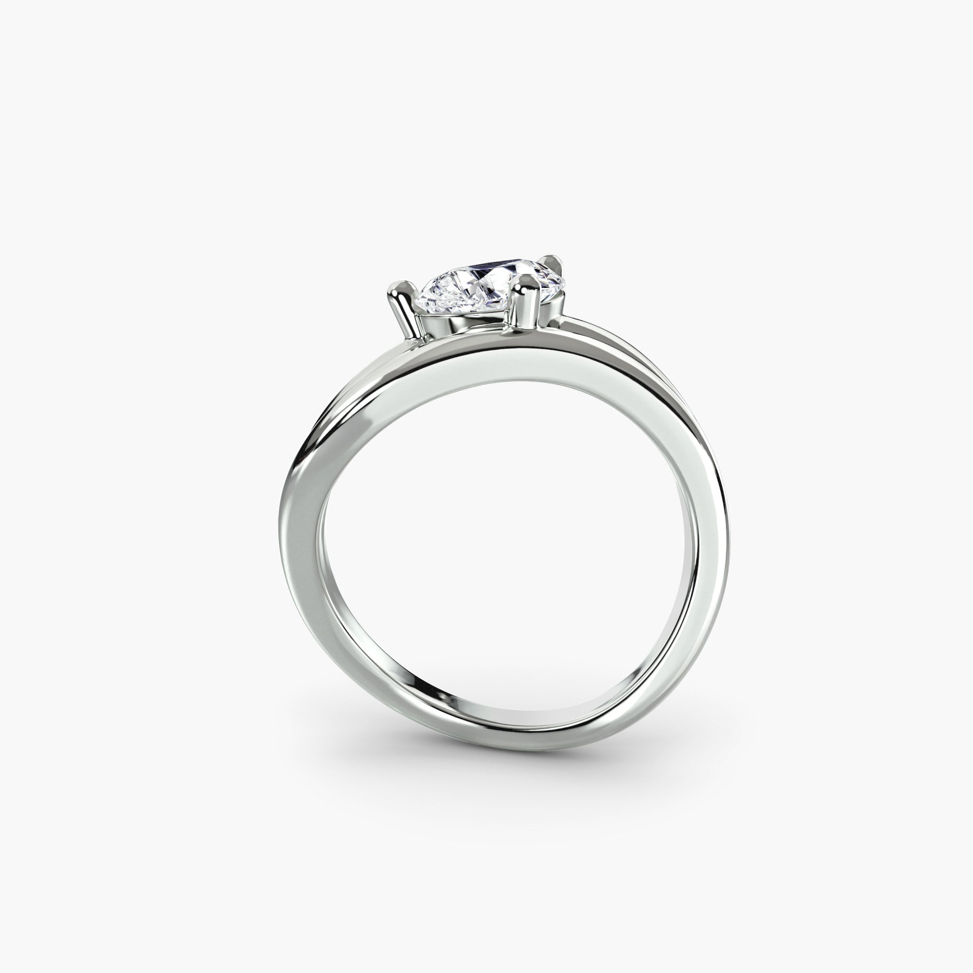 Pear Double Band Wave Setting