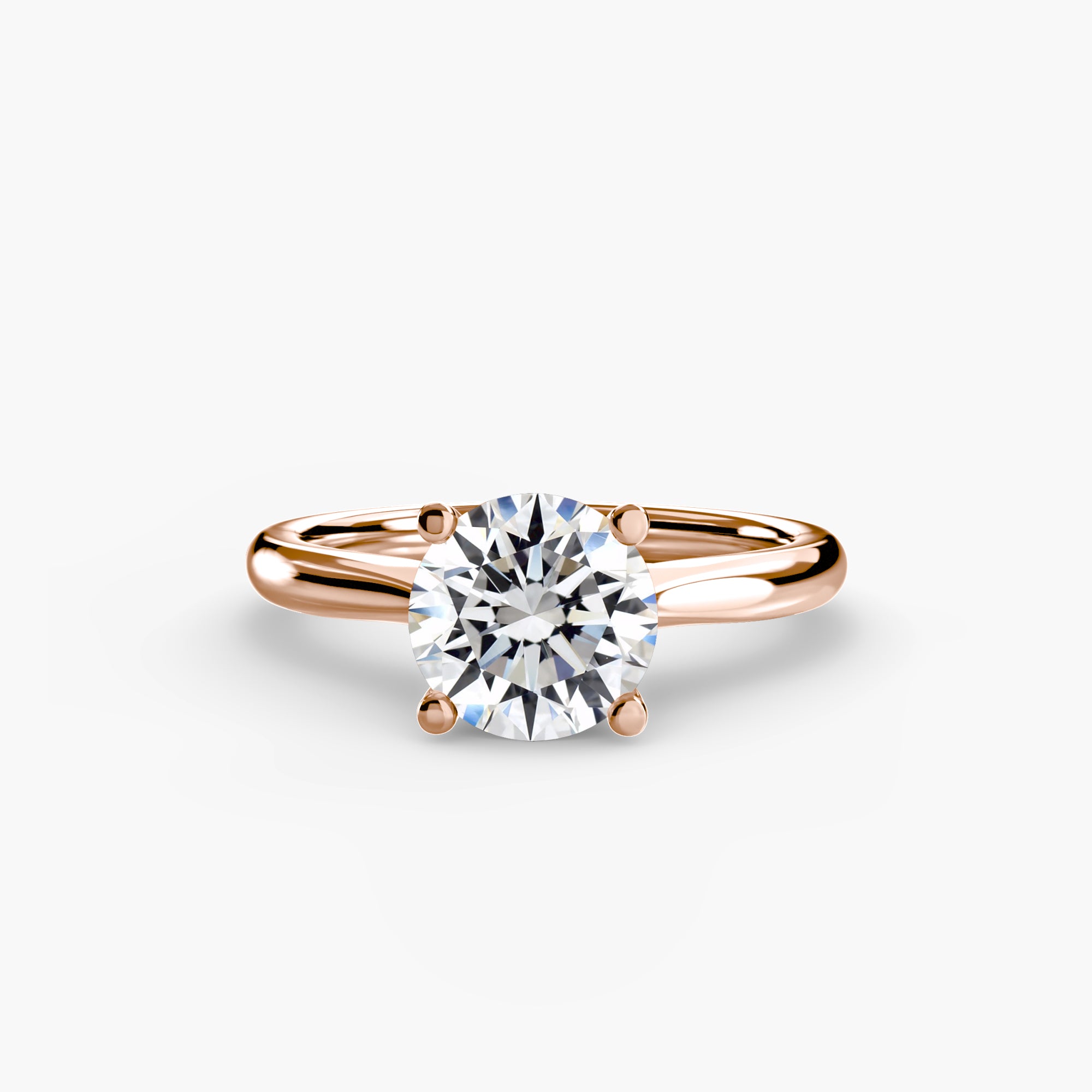 Round Solitaire Setting