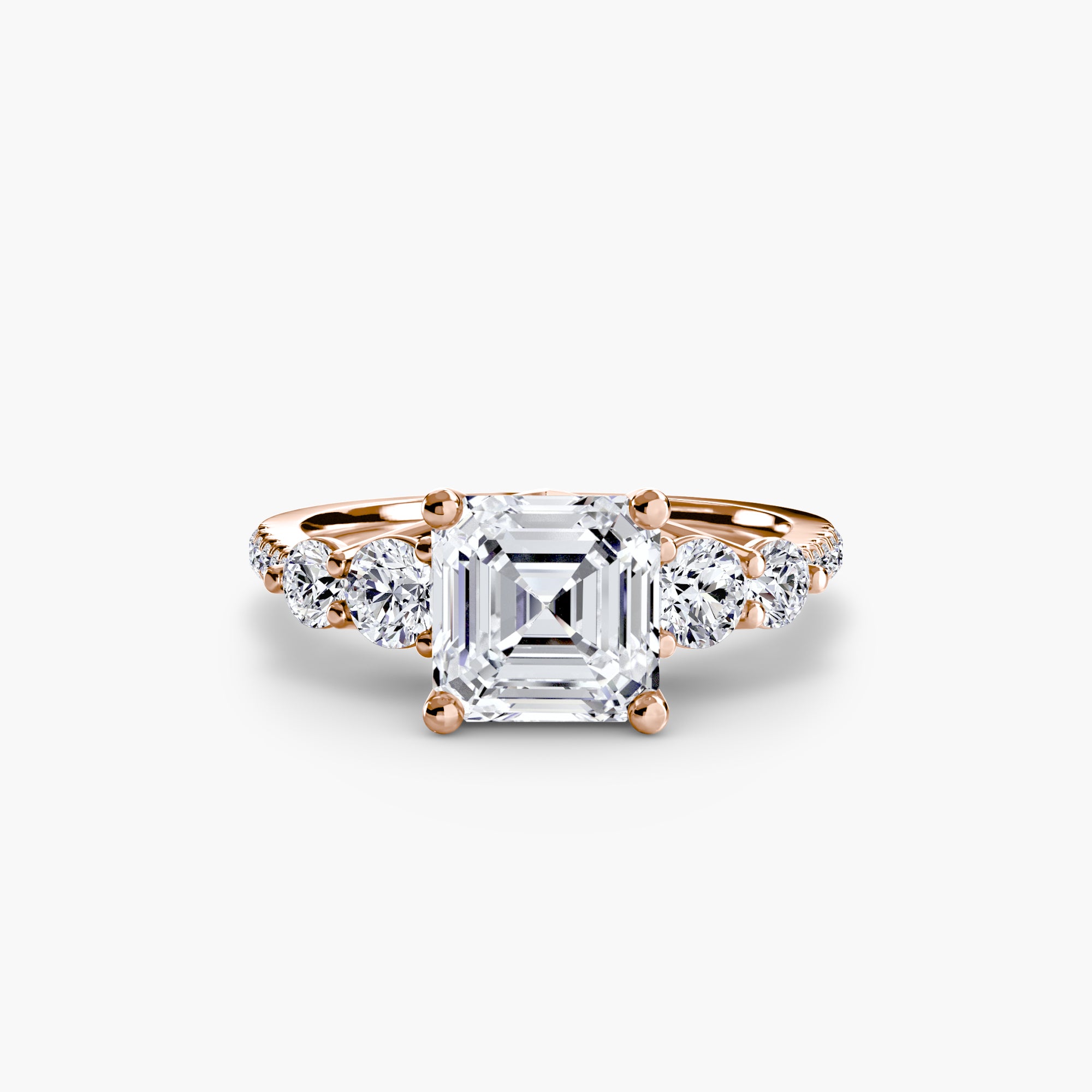Five Stone Pavé Setting
