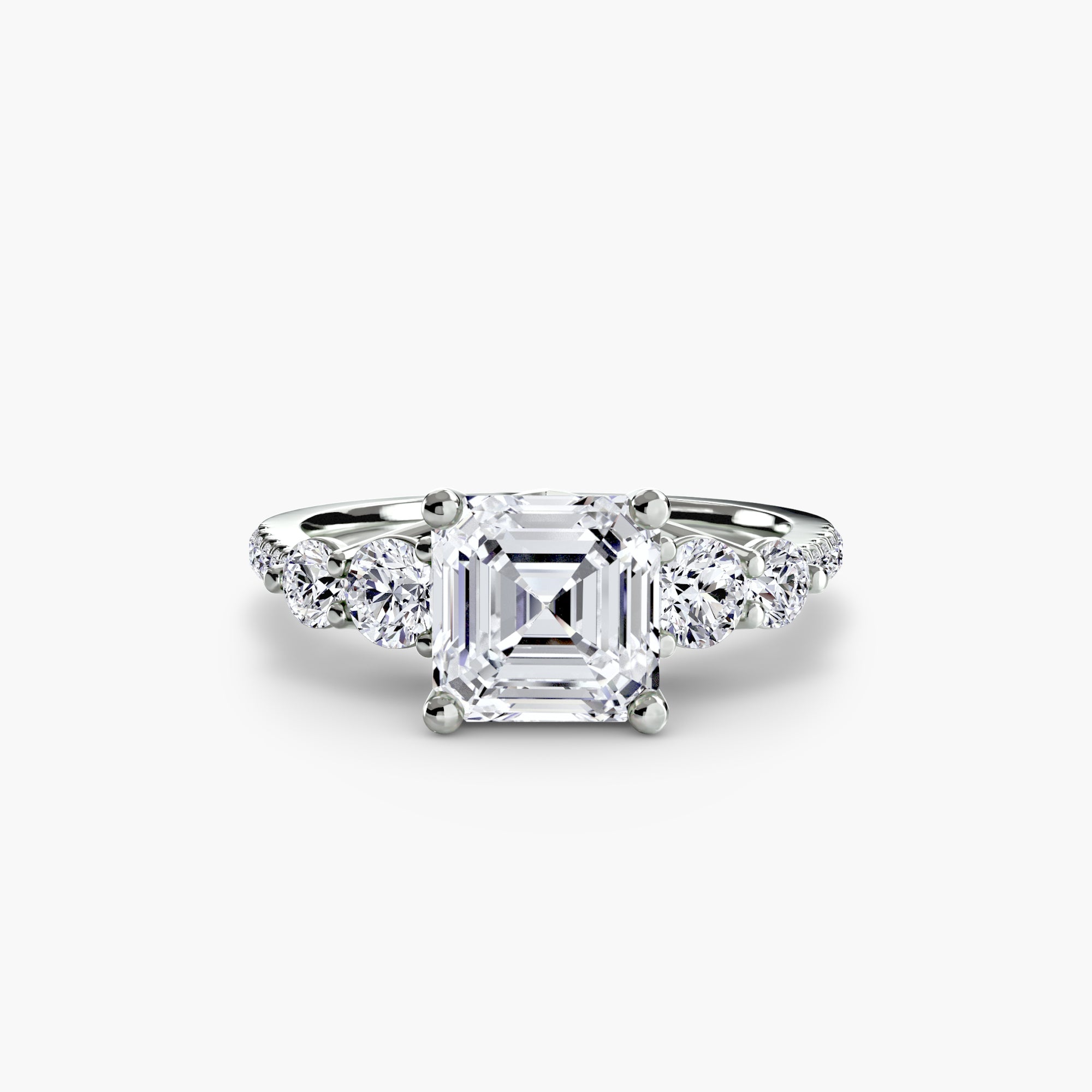 Five Stone Pavé Setting