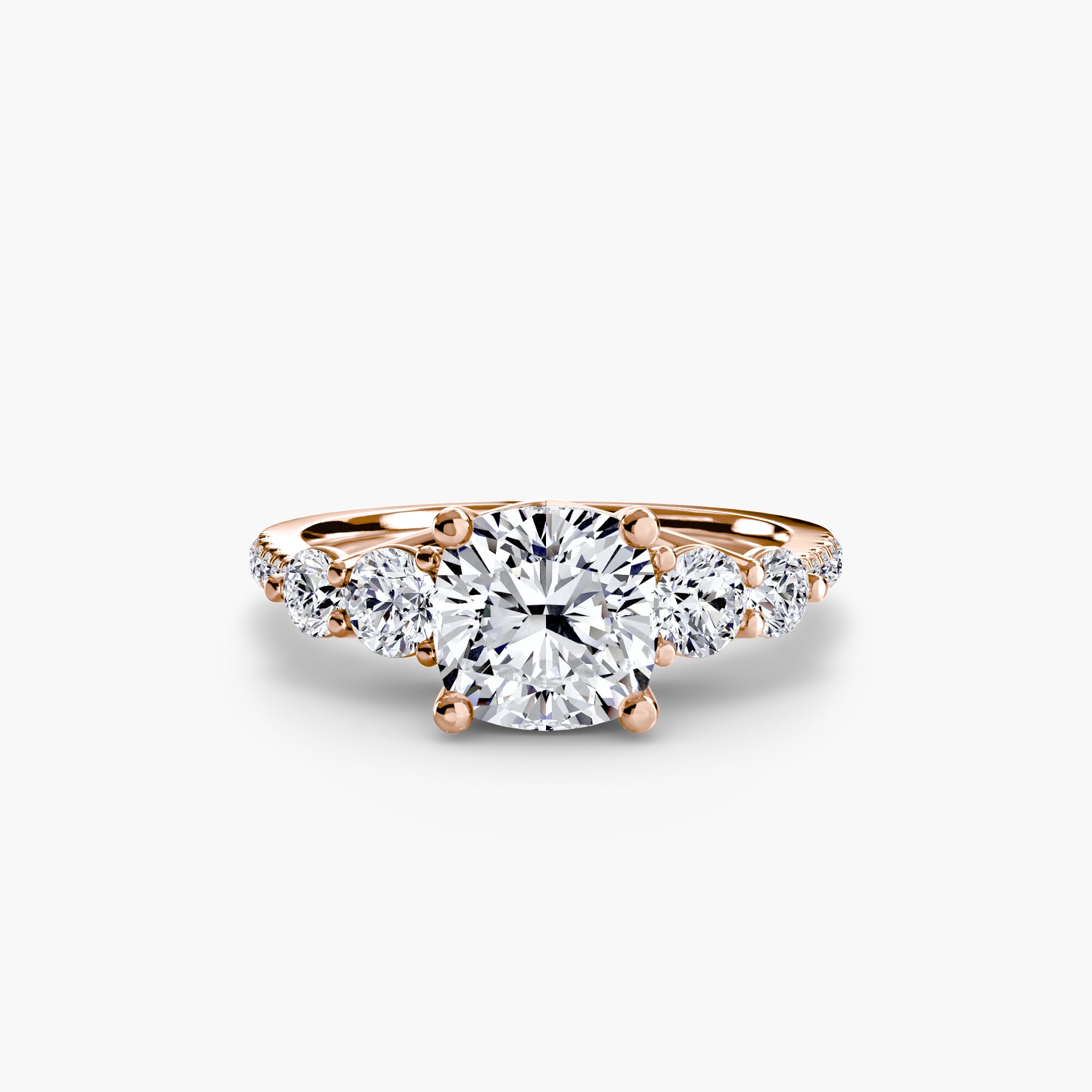 Five Stone Pavé Setting