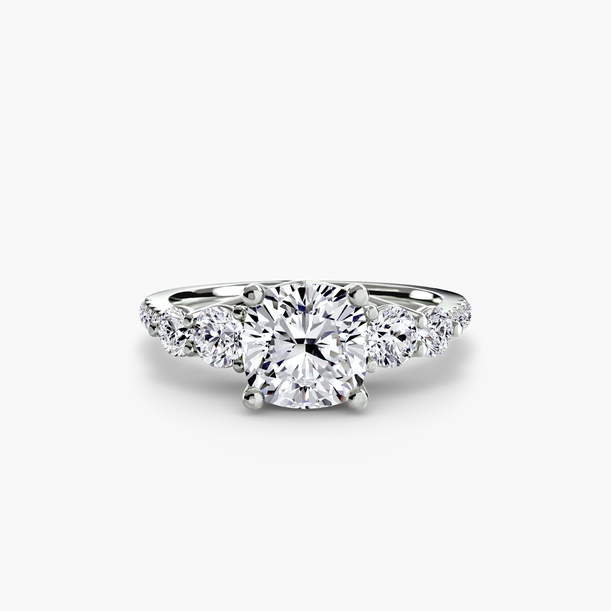 Five Stone Pavé Setting