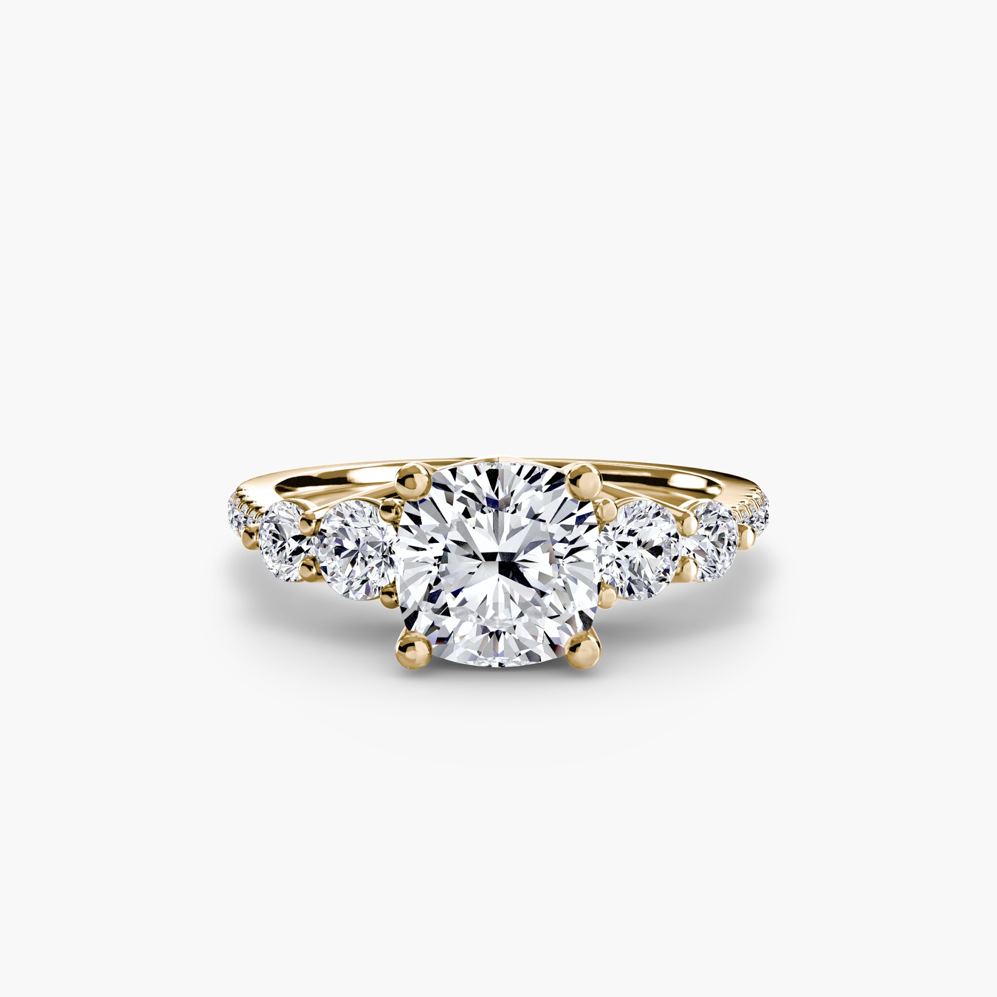 Five Stone Pavé Setting