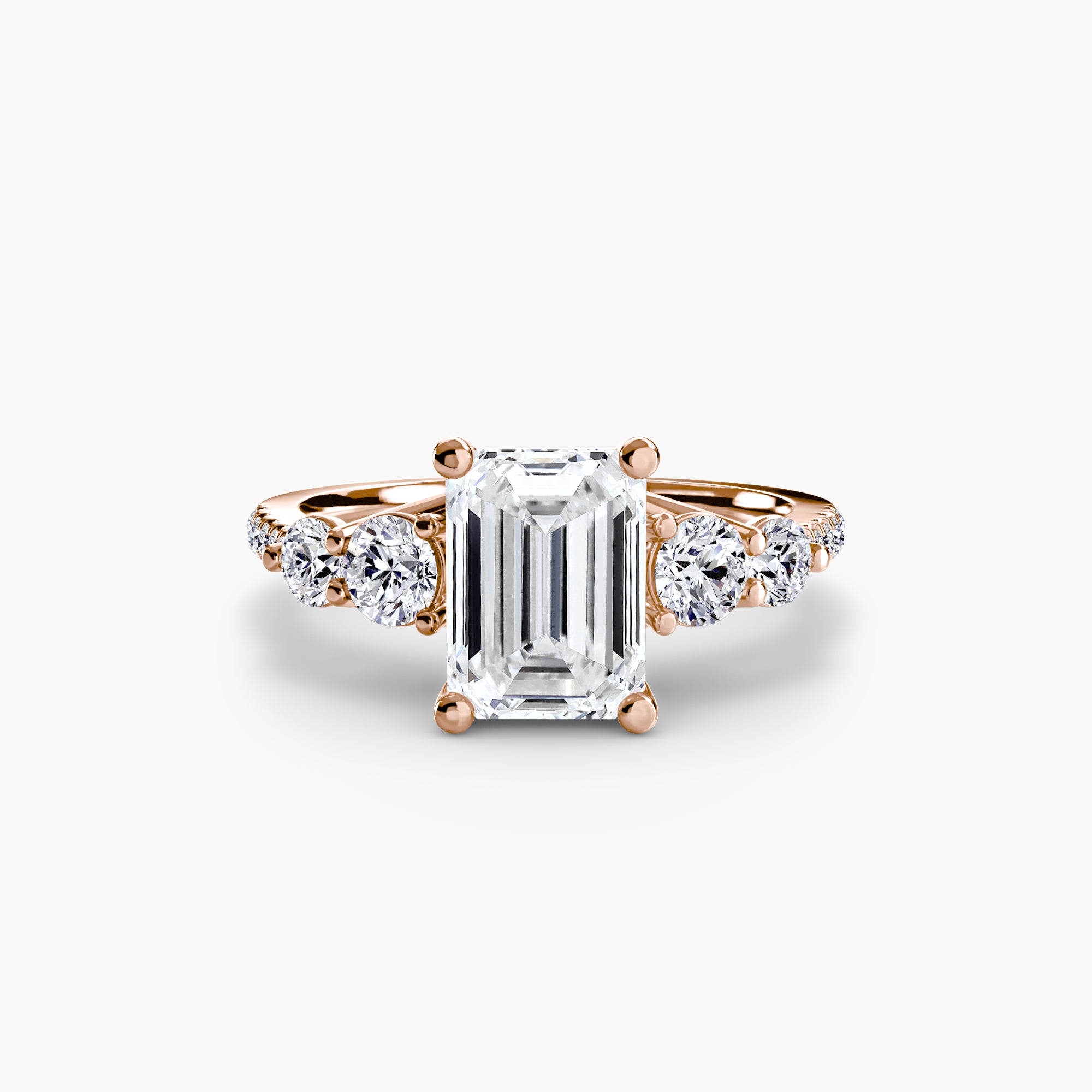 Five Stone Pavé Setting