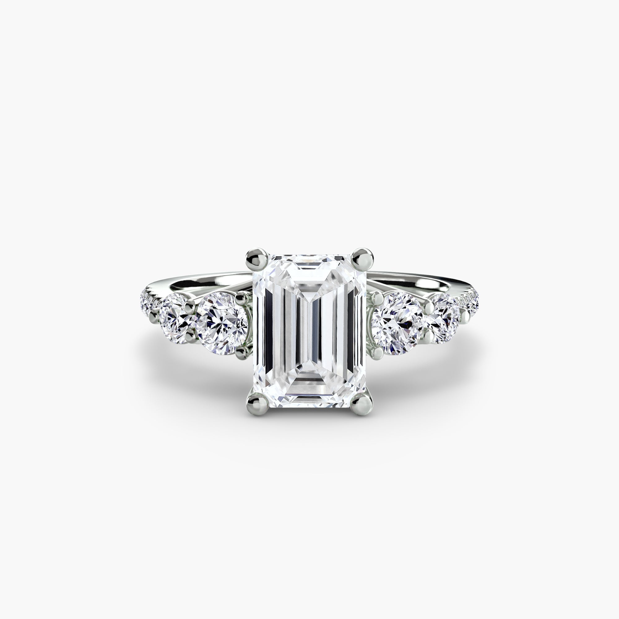Five Stone Pavé Setting