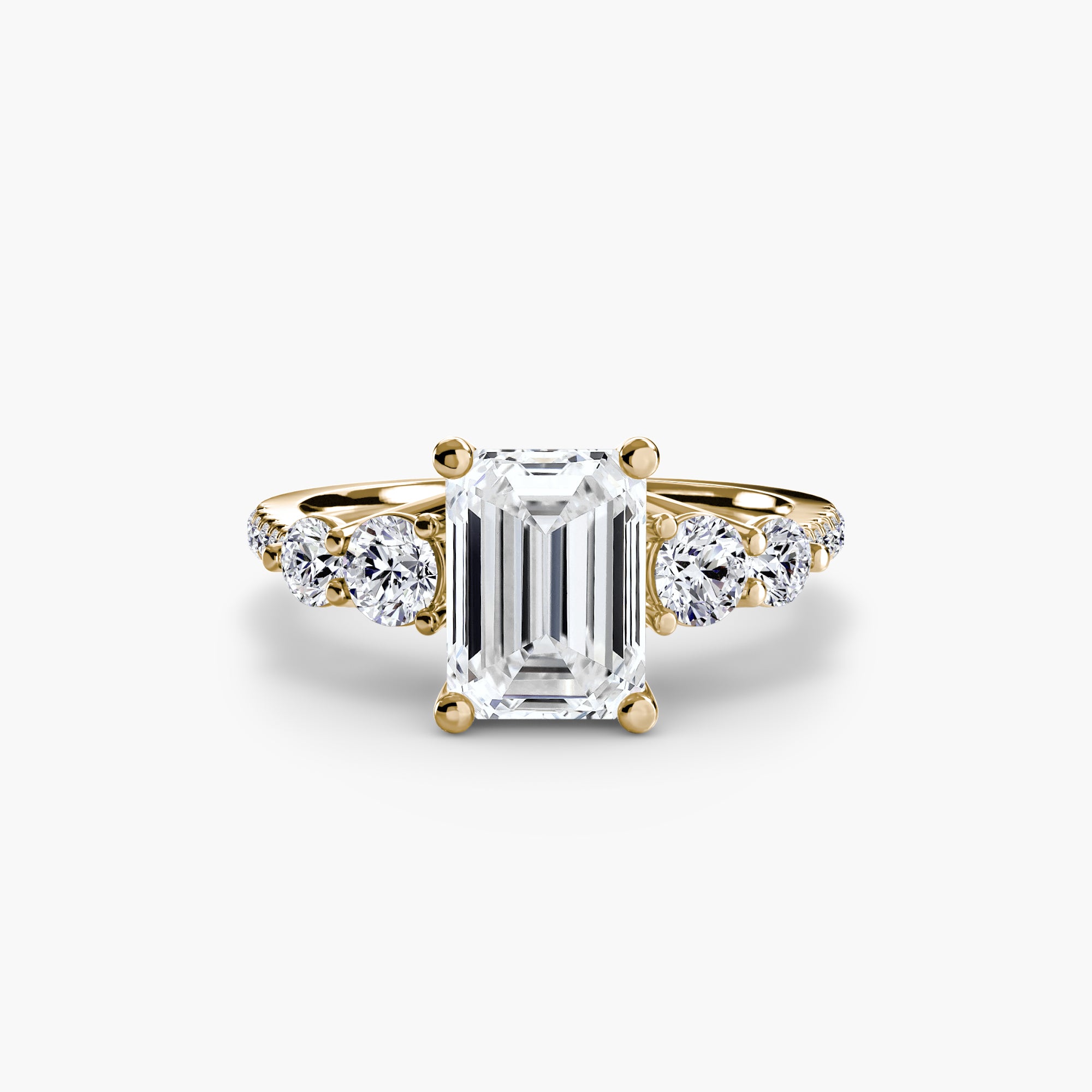 Five Stone Pavé Setting