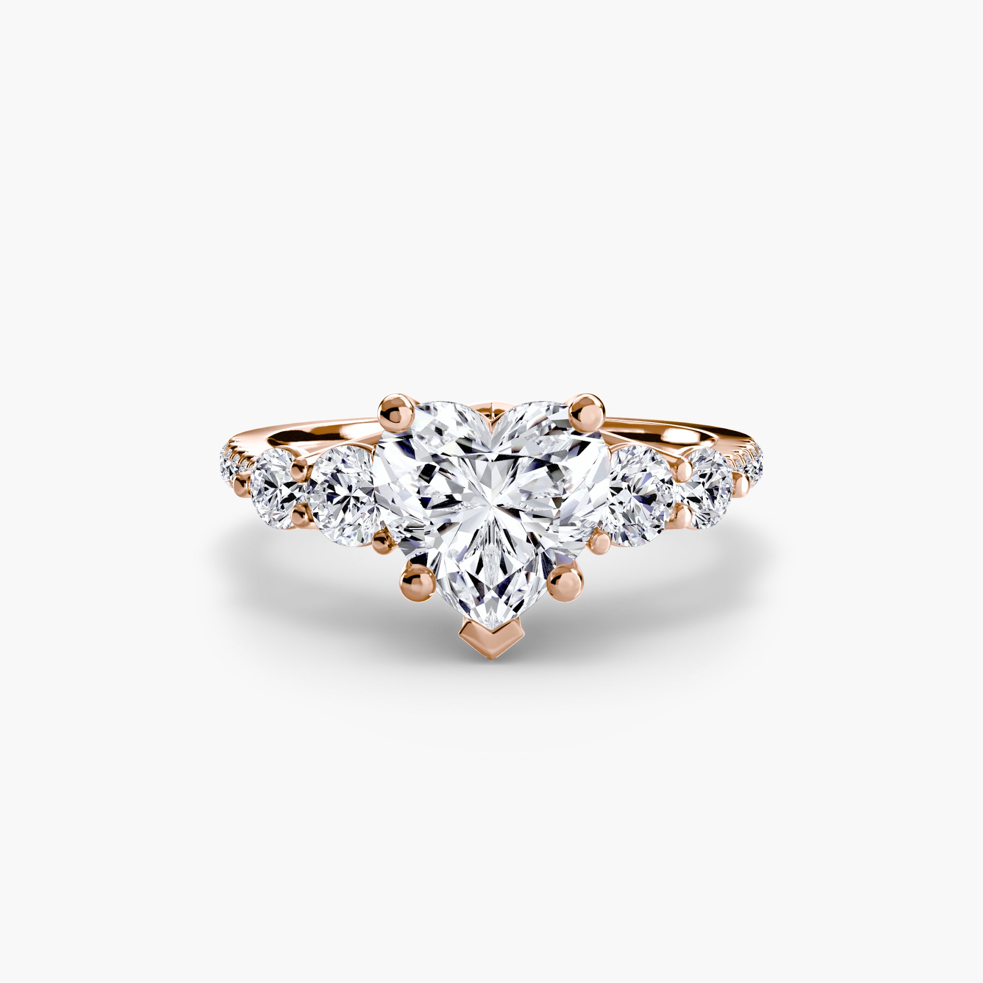 Five Stone Pavé Setting