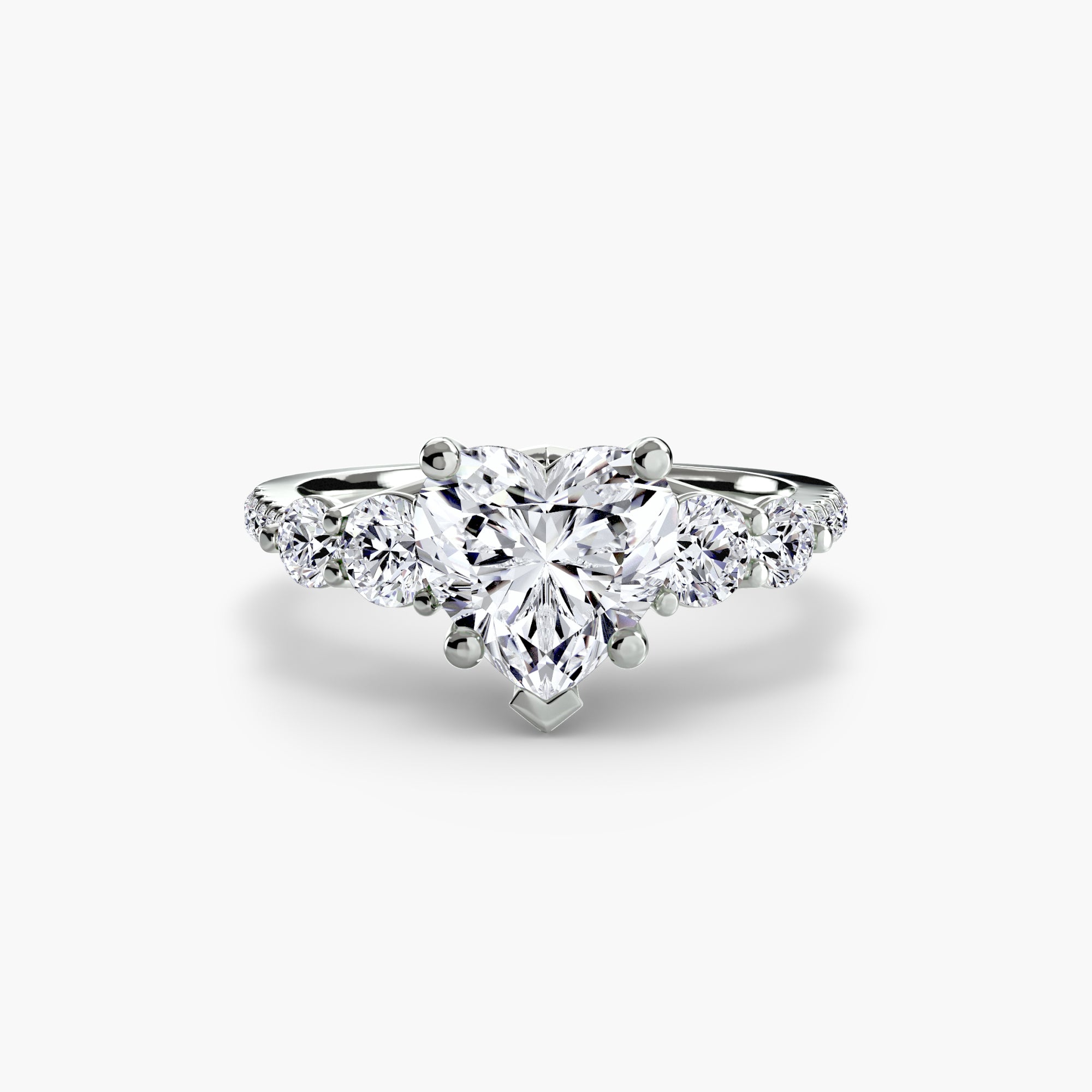 Five Stone Pavé Setting