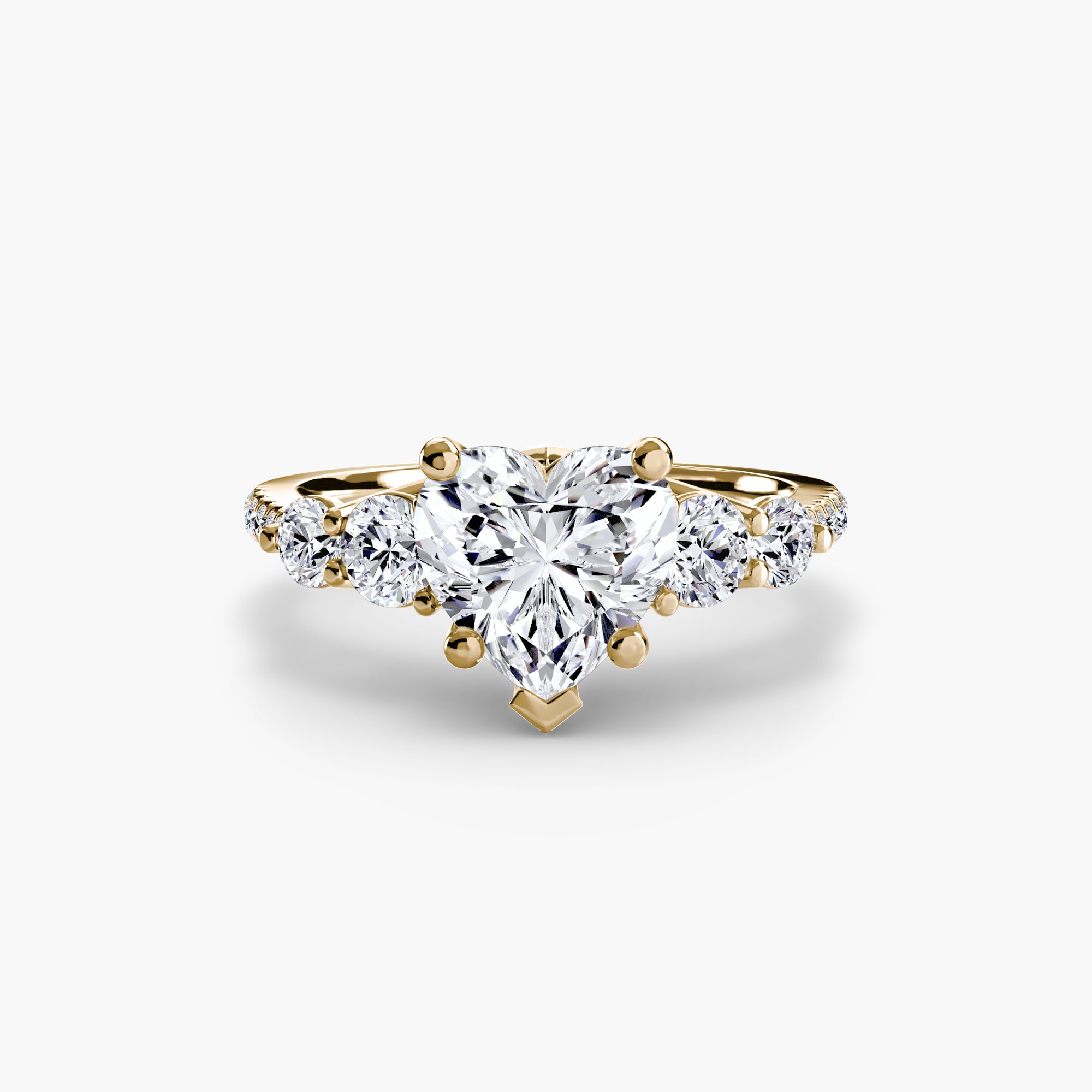 Five Stone Pavé Setting