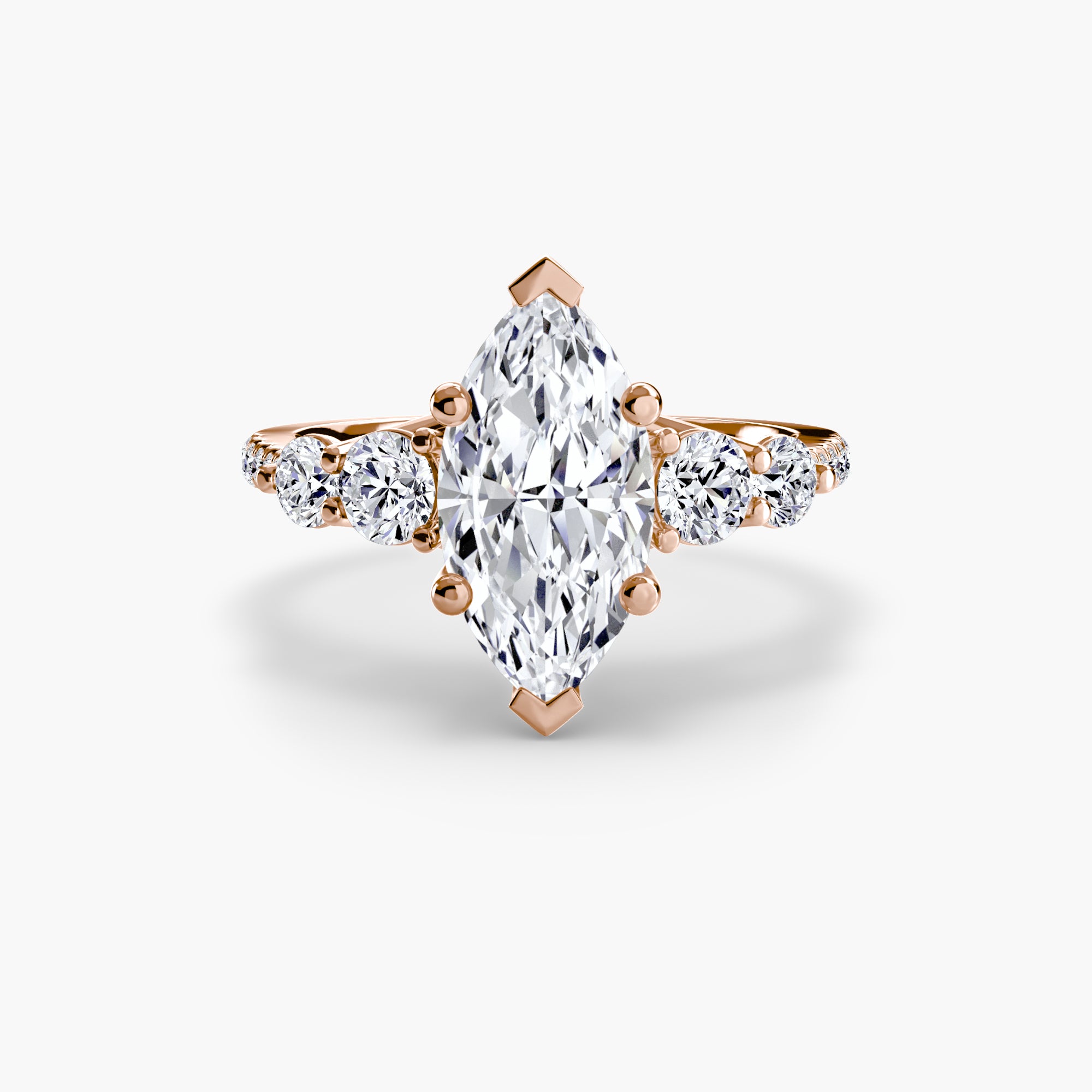 Five Stone Pavé Setting