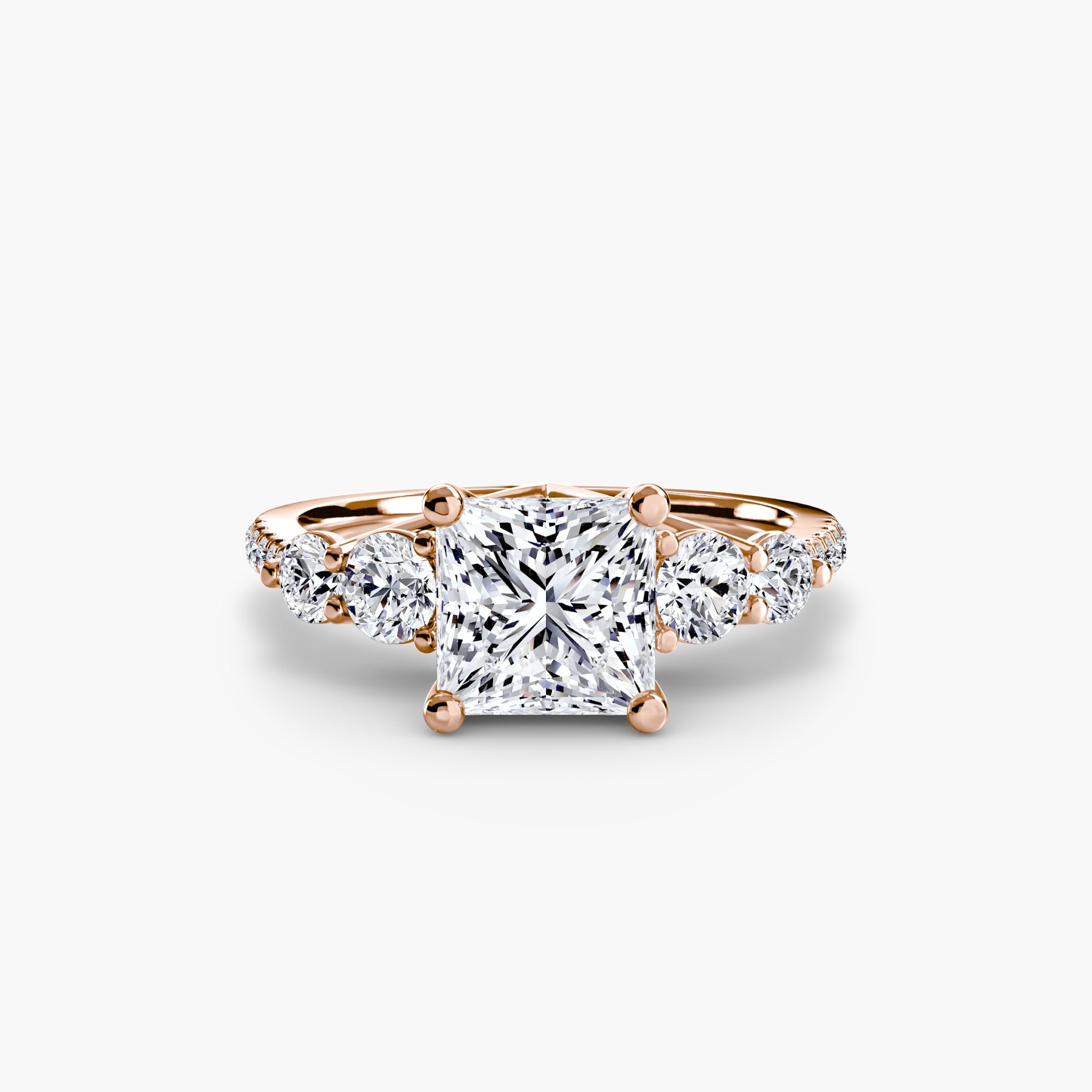 Five Stone Pavé Setting