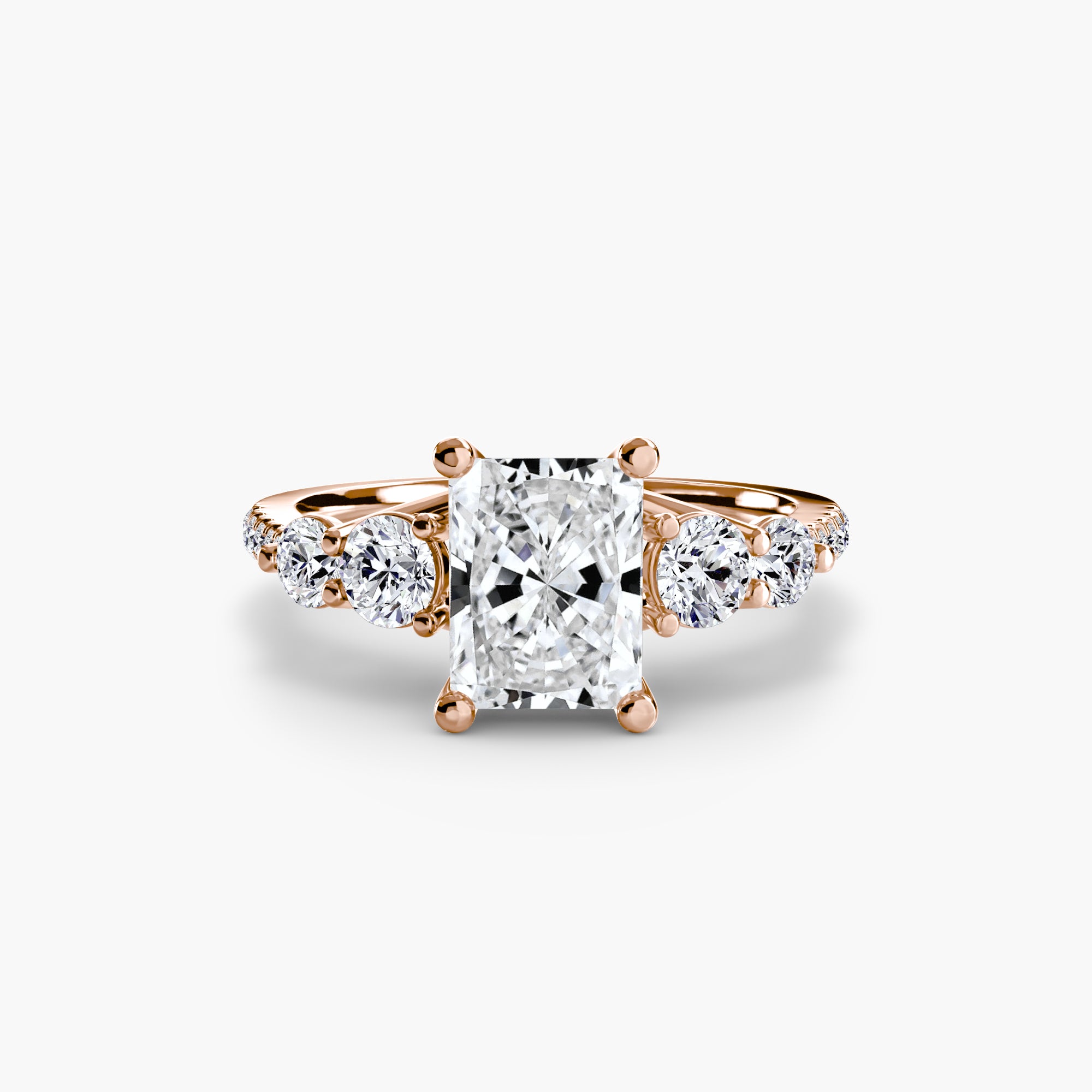 Five Stone Pavé Setting