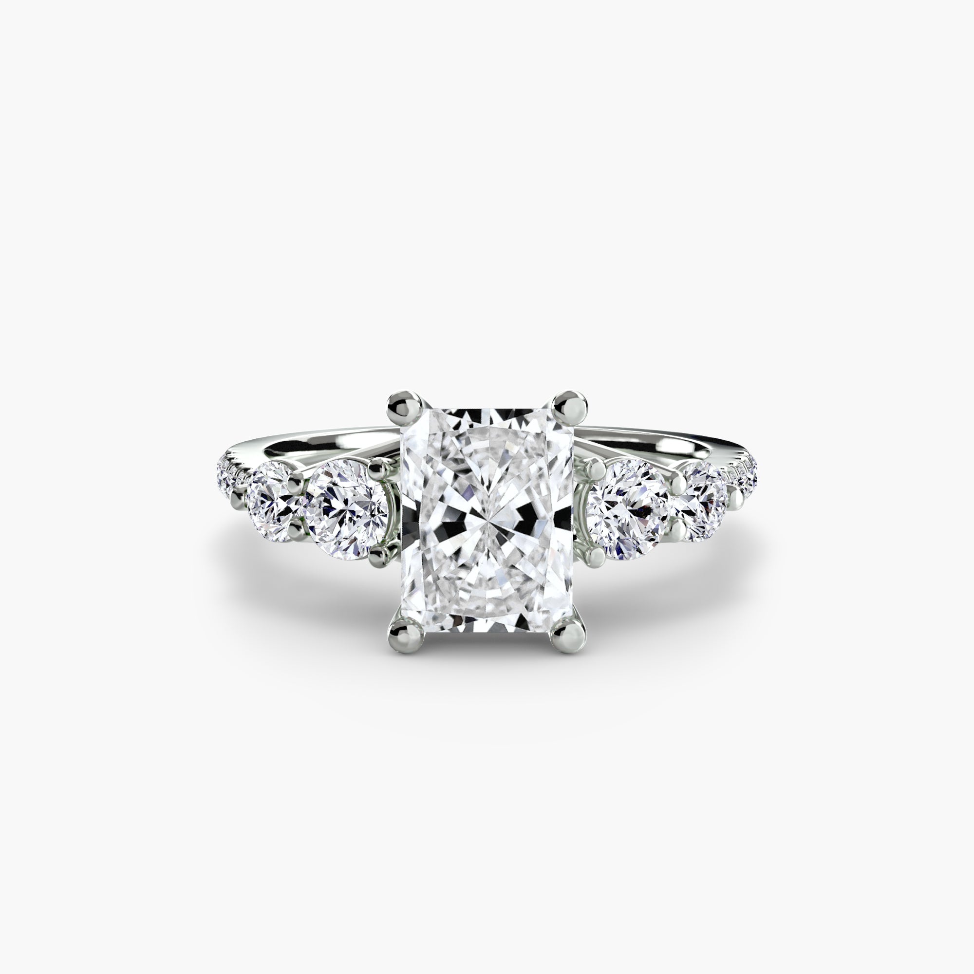 Five Stone Pavé Setting