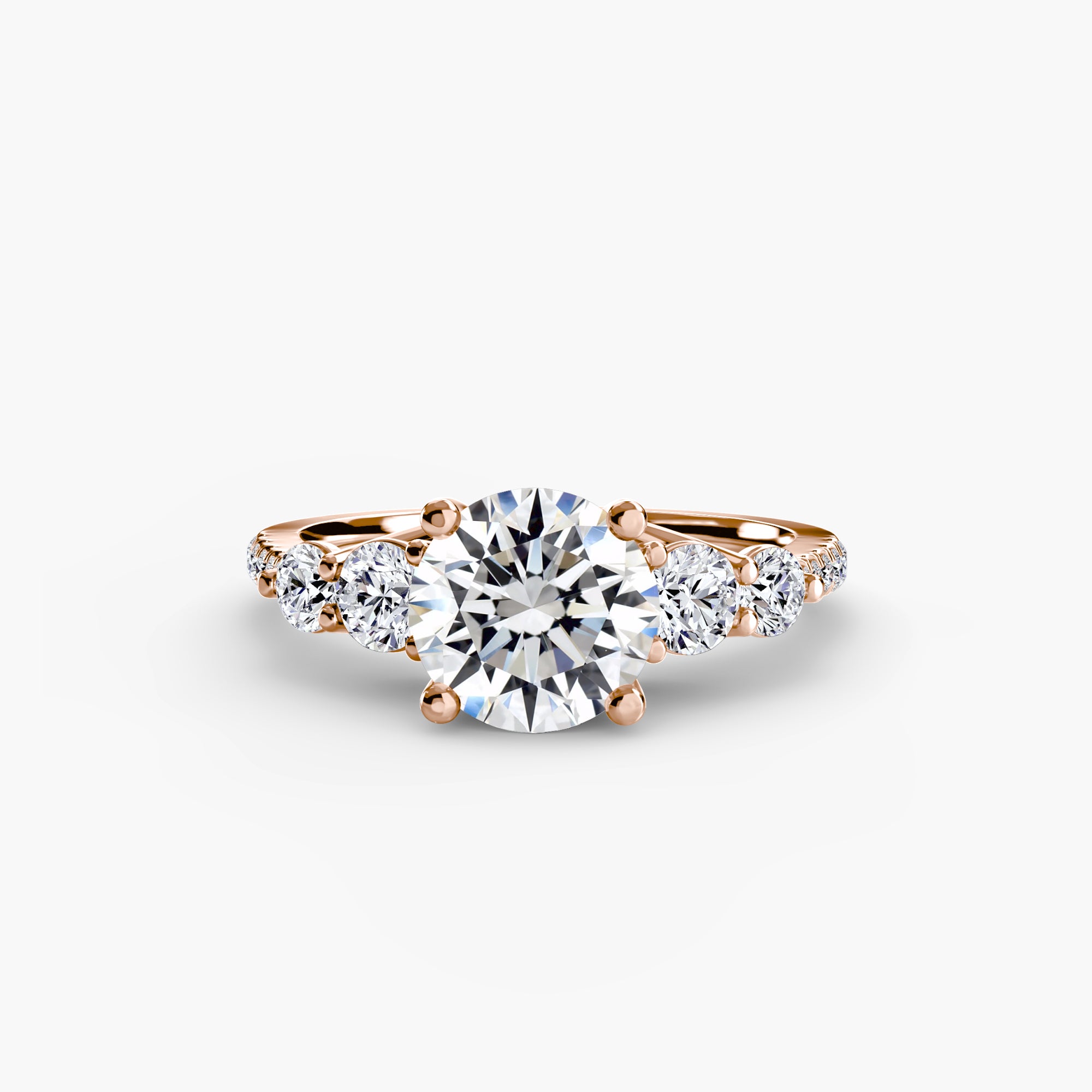 Five Stone Pavé Setting