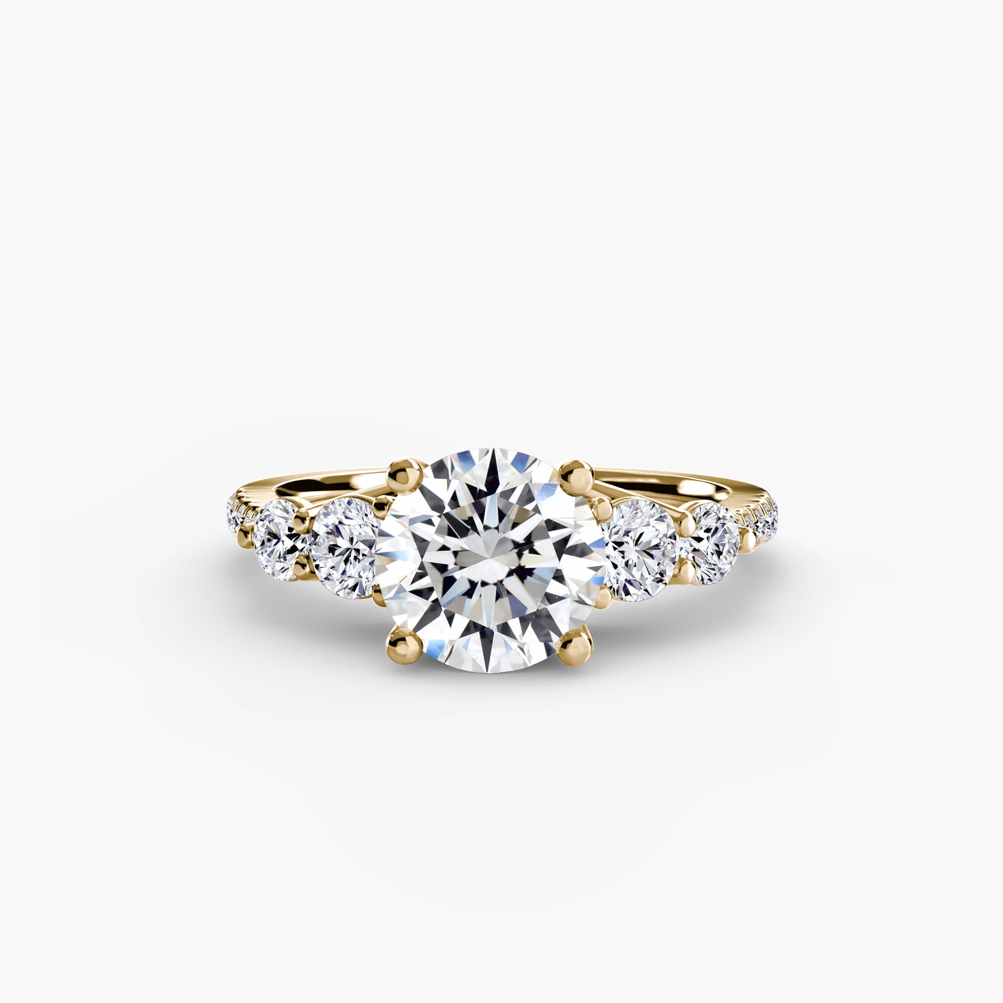Five Stone Pavé Setting