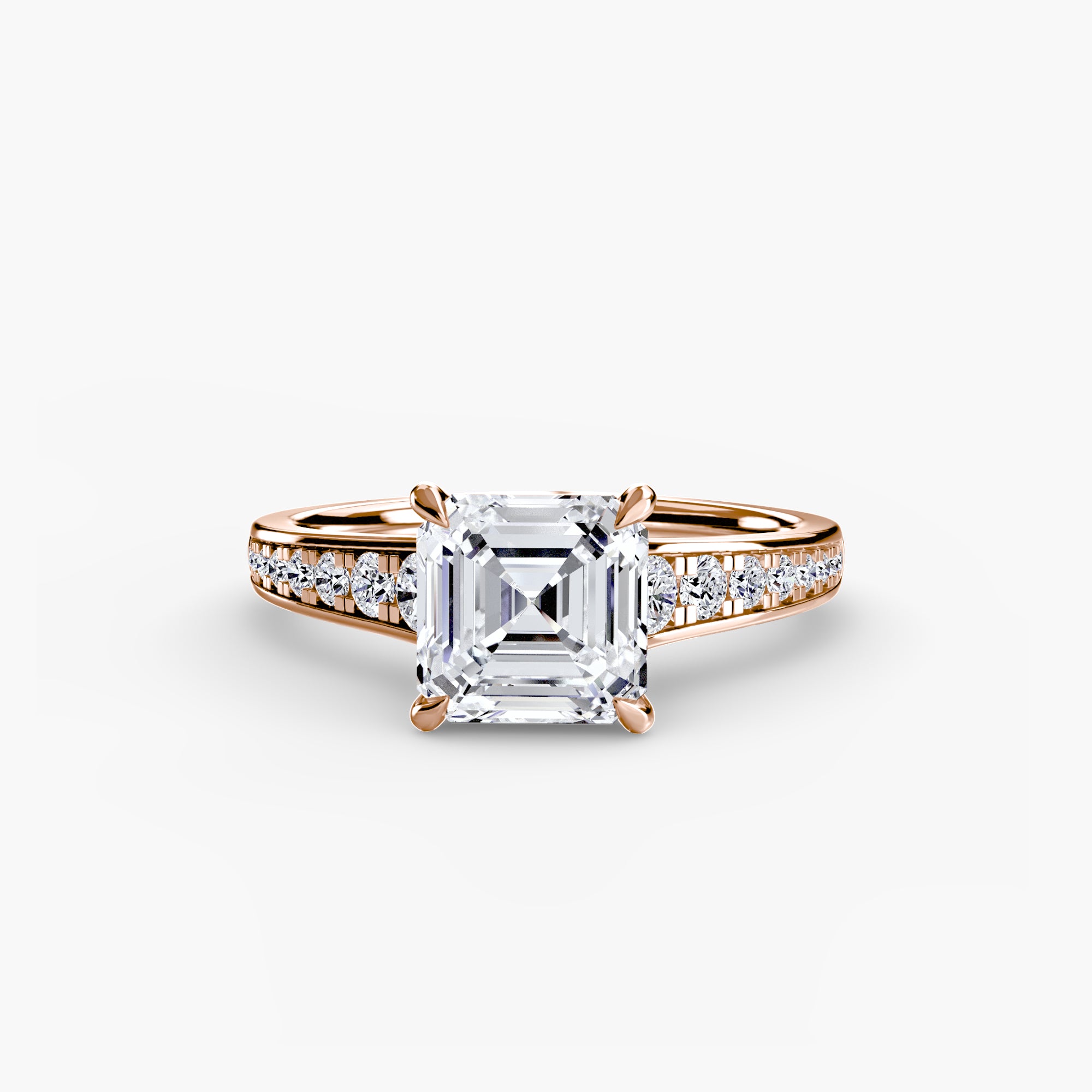 Fine Pavé Solitaire Setting