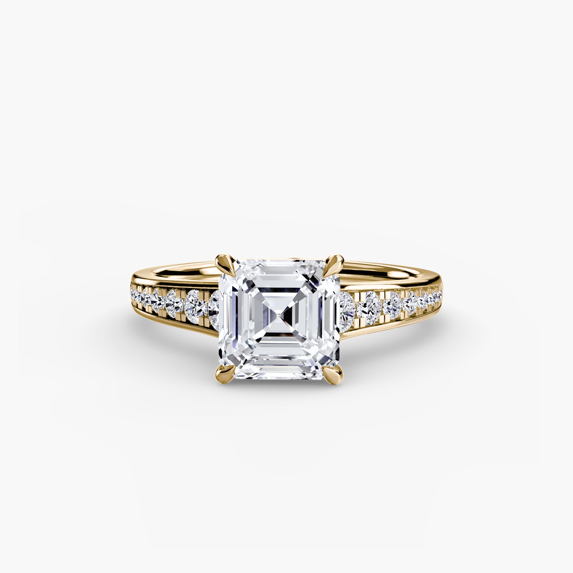 Fine Pavé Solitaire Setting