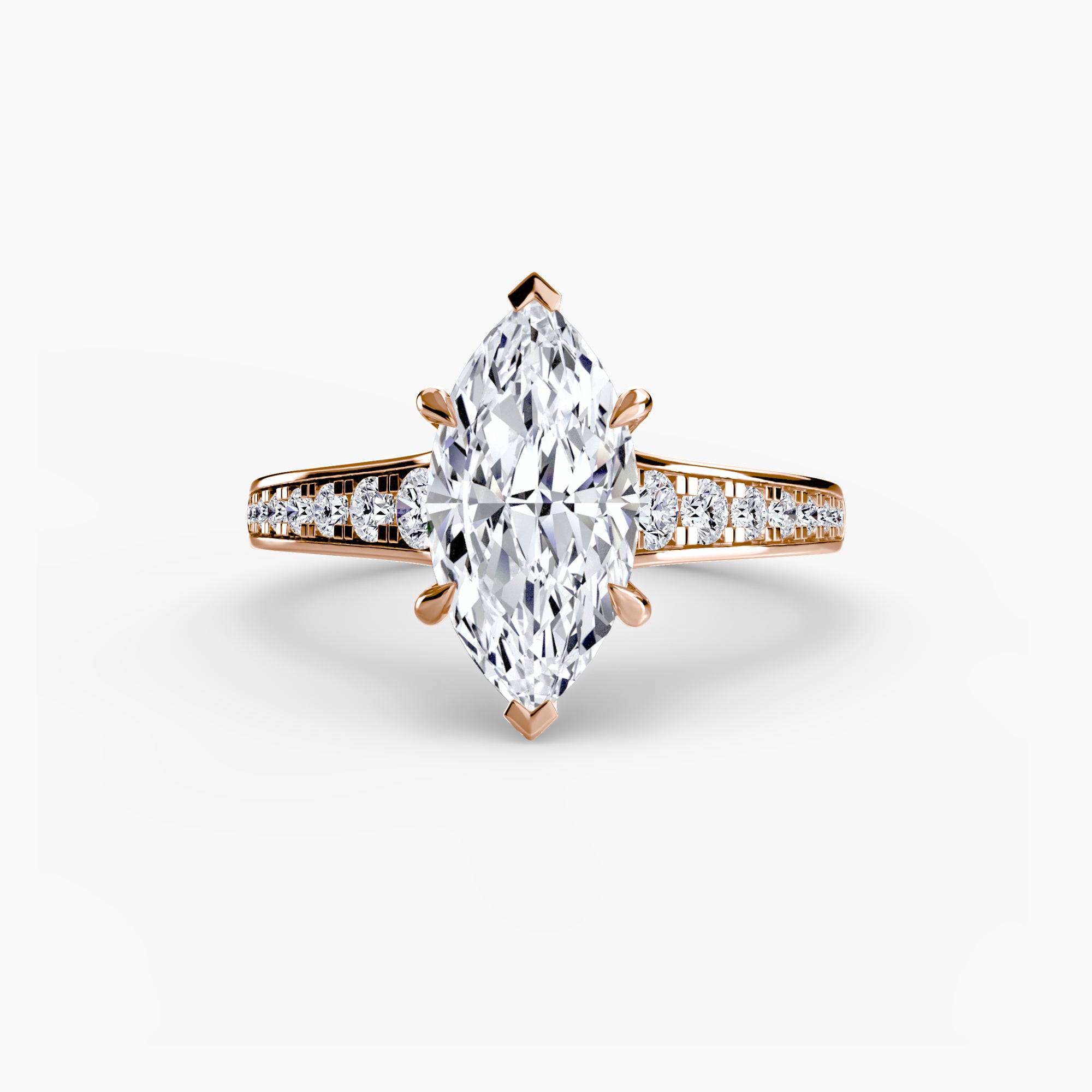 Fine Pavé Solitaire Setting