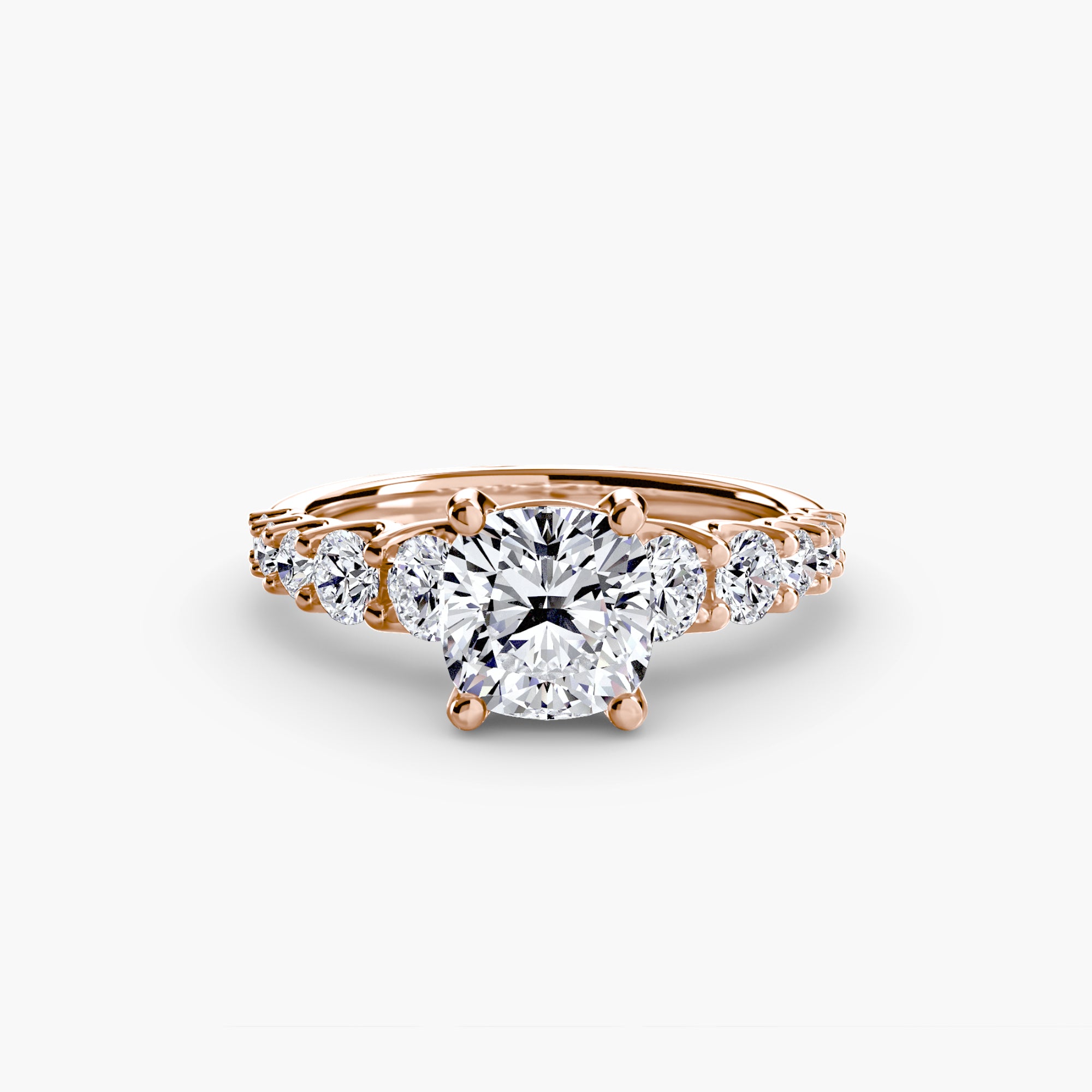 Graduated Accent Solitaire Setting