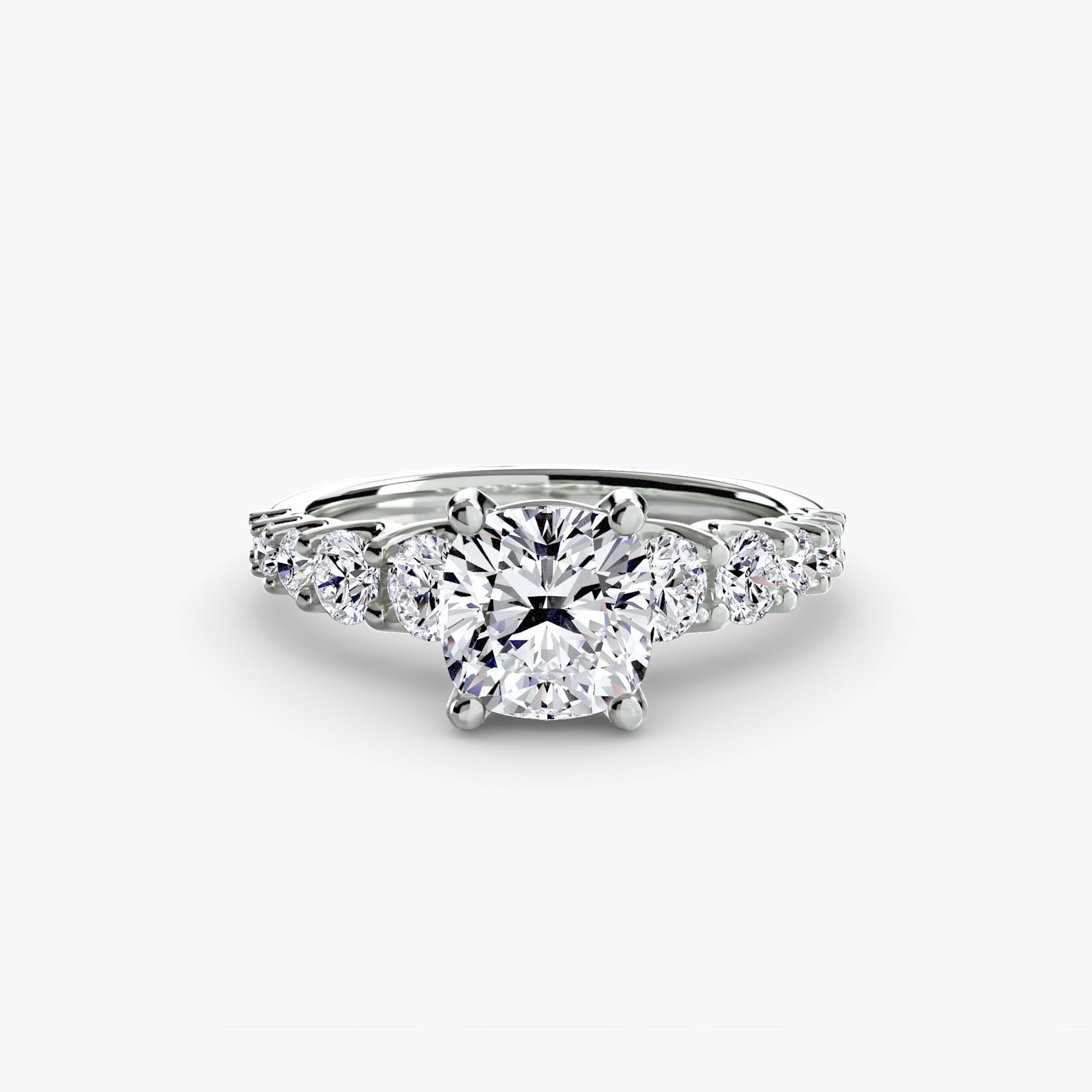 Graduated Accent Solitaire Setting