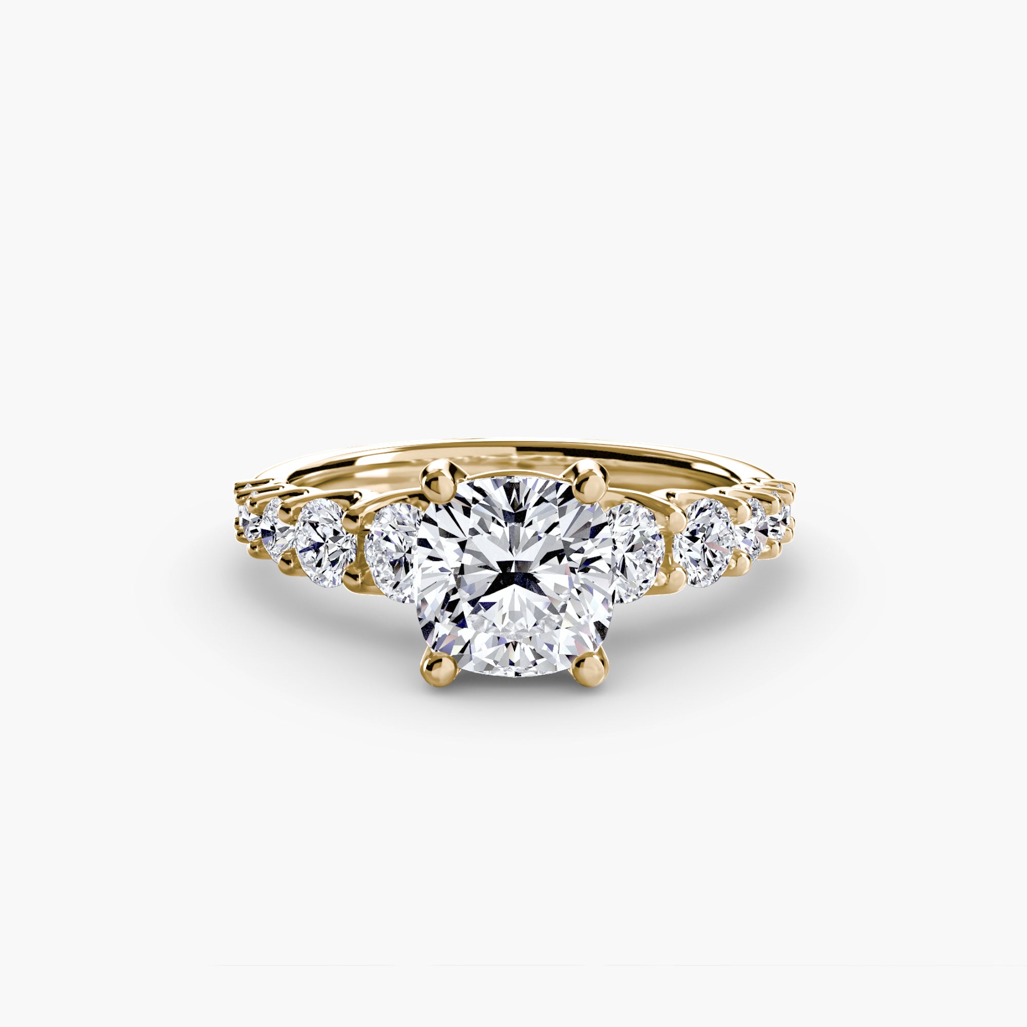 Graduated Accent Solitaire Setting
