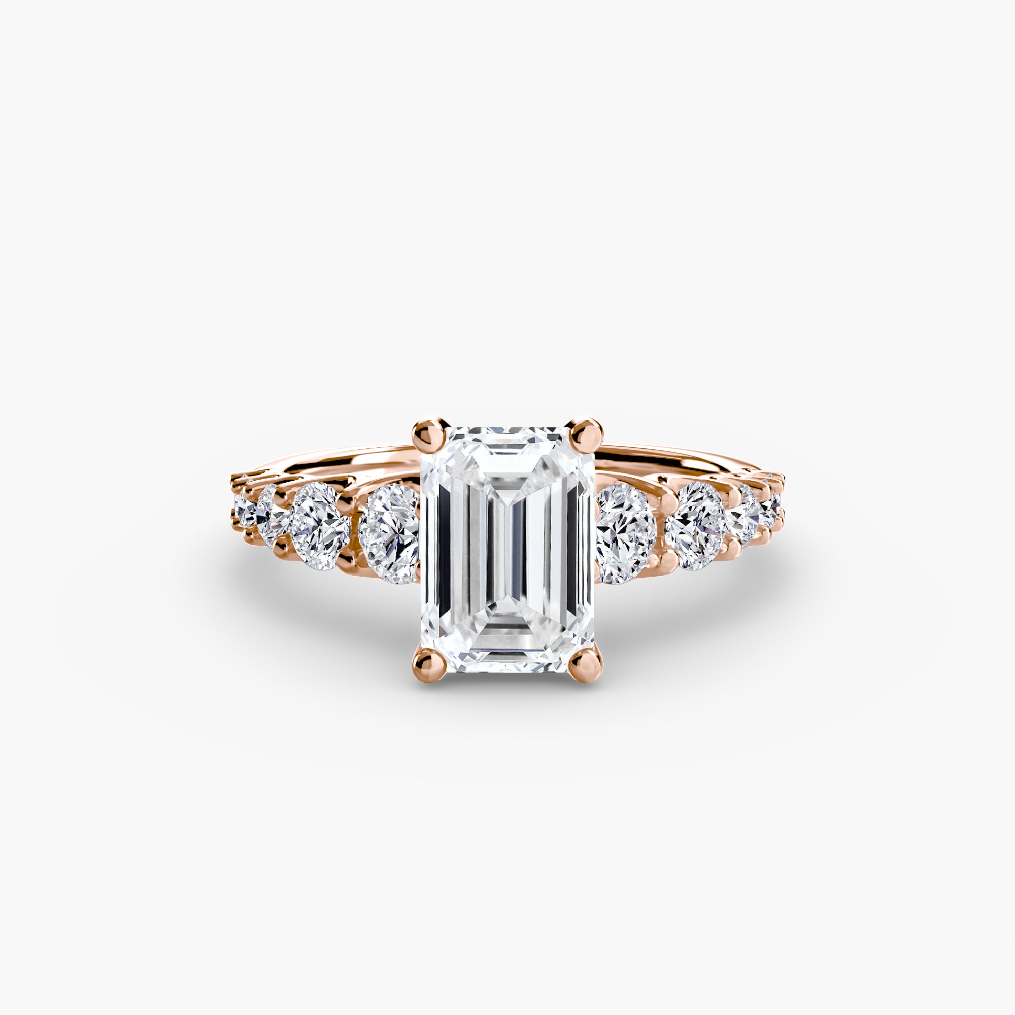Graduated Accent Solitaire Setting