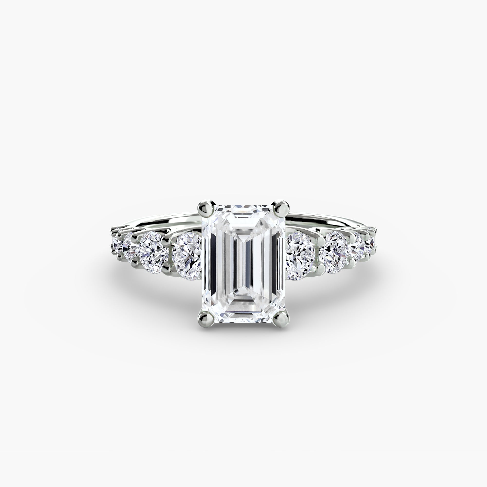 Graduated Accent Solitaire Setting