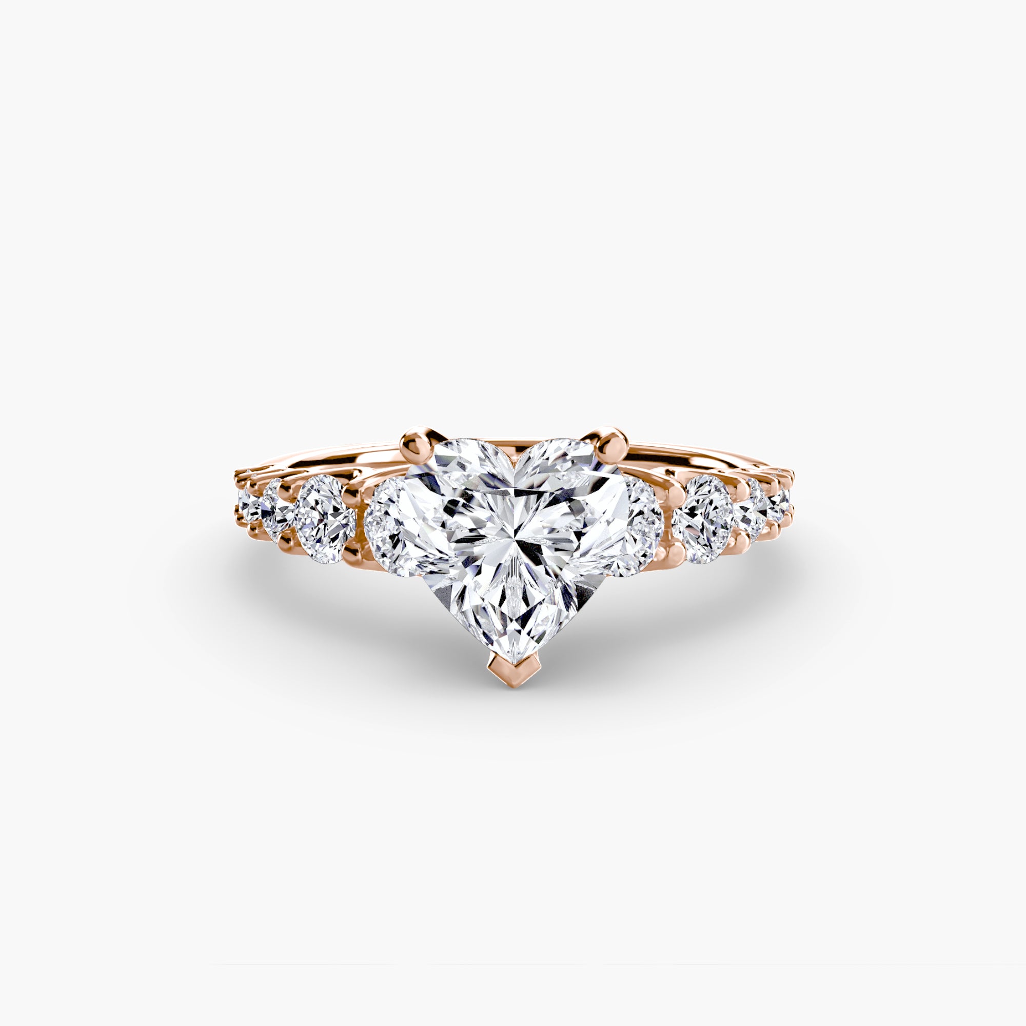 Graduated Accent Solitaire Setting