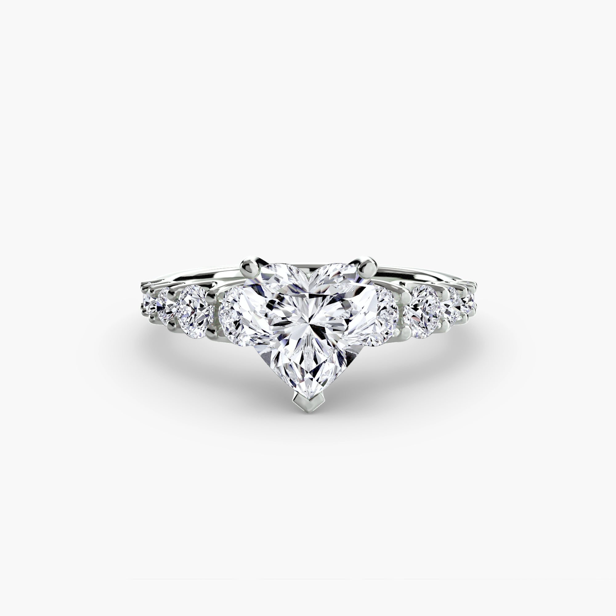 Graduated Accent Solitaire Setting