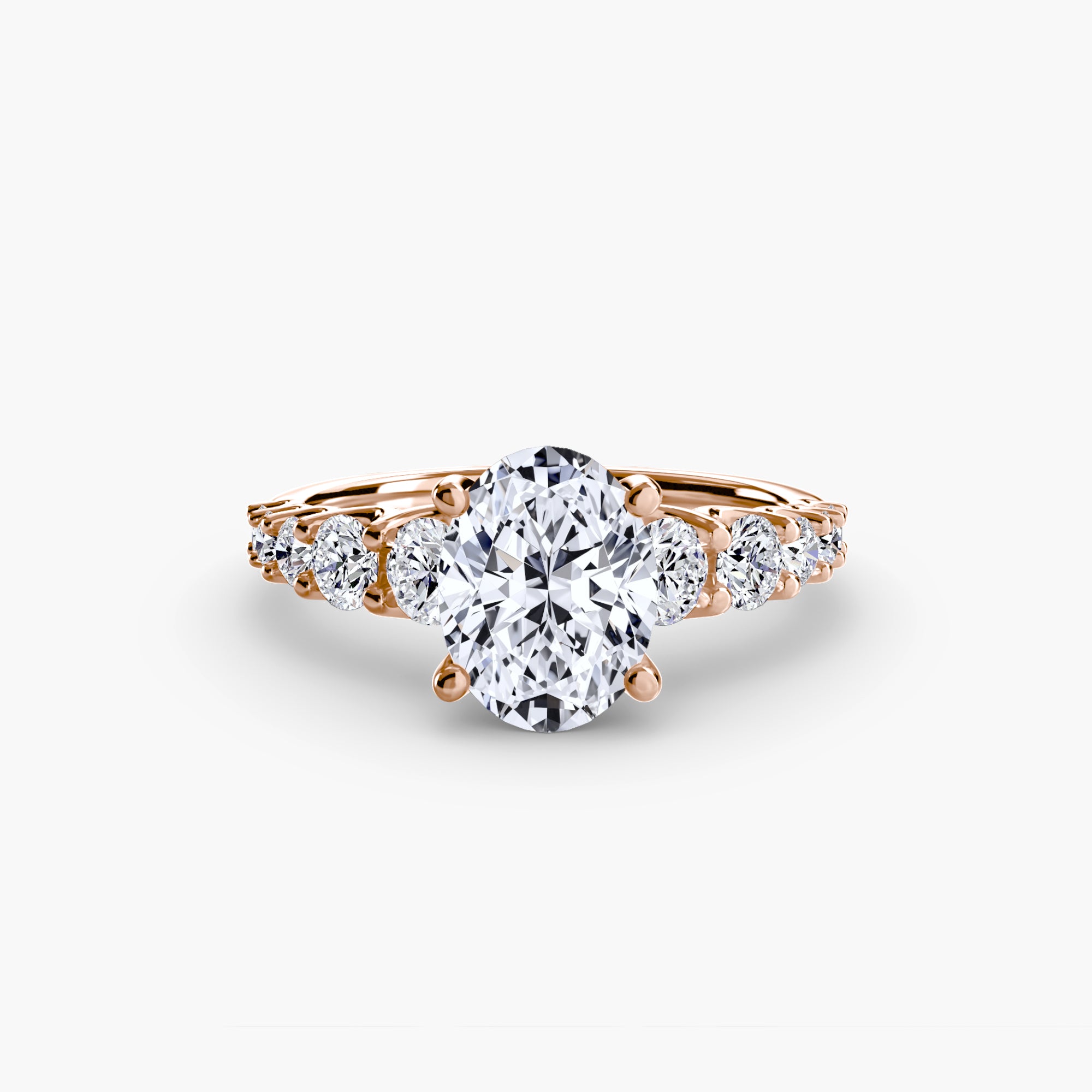 Graduated Accent Solitaire Setting