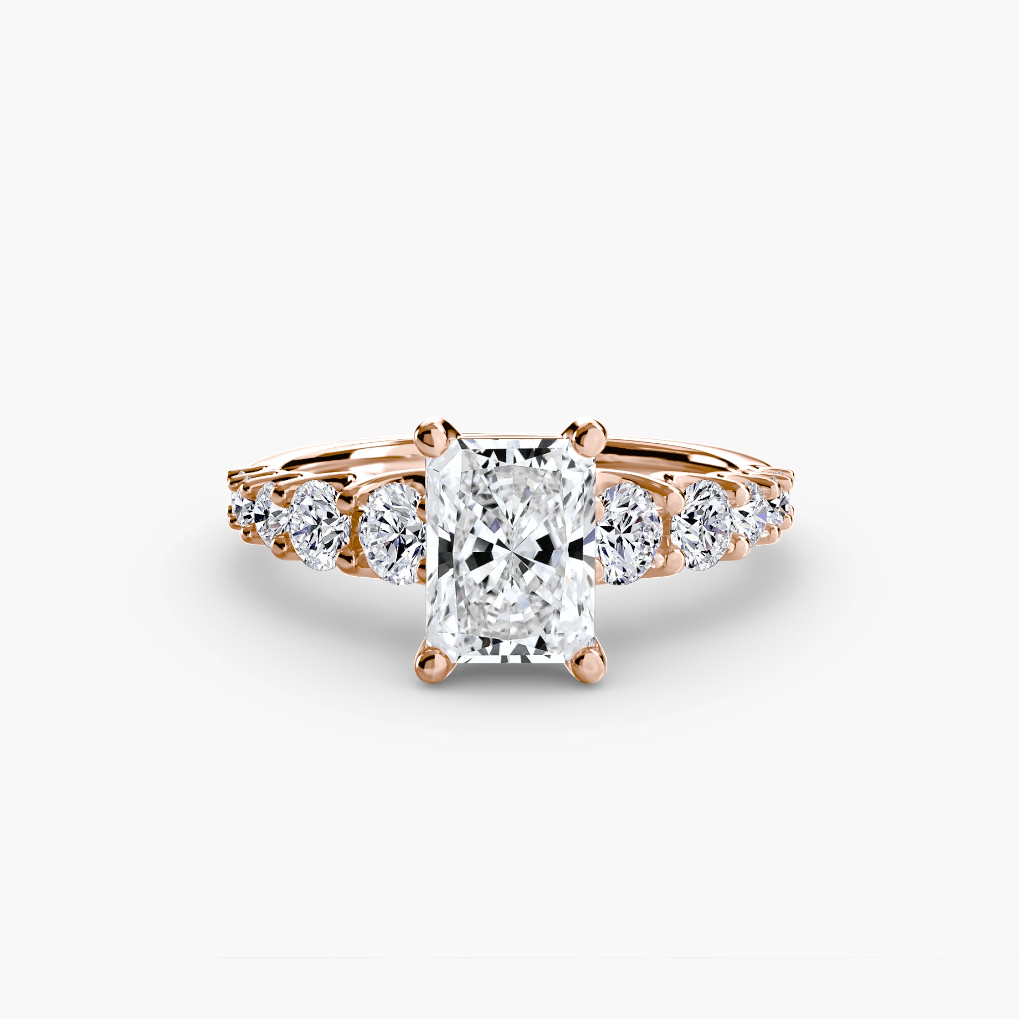 Graduated Accent Solitaire Setting