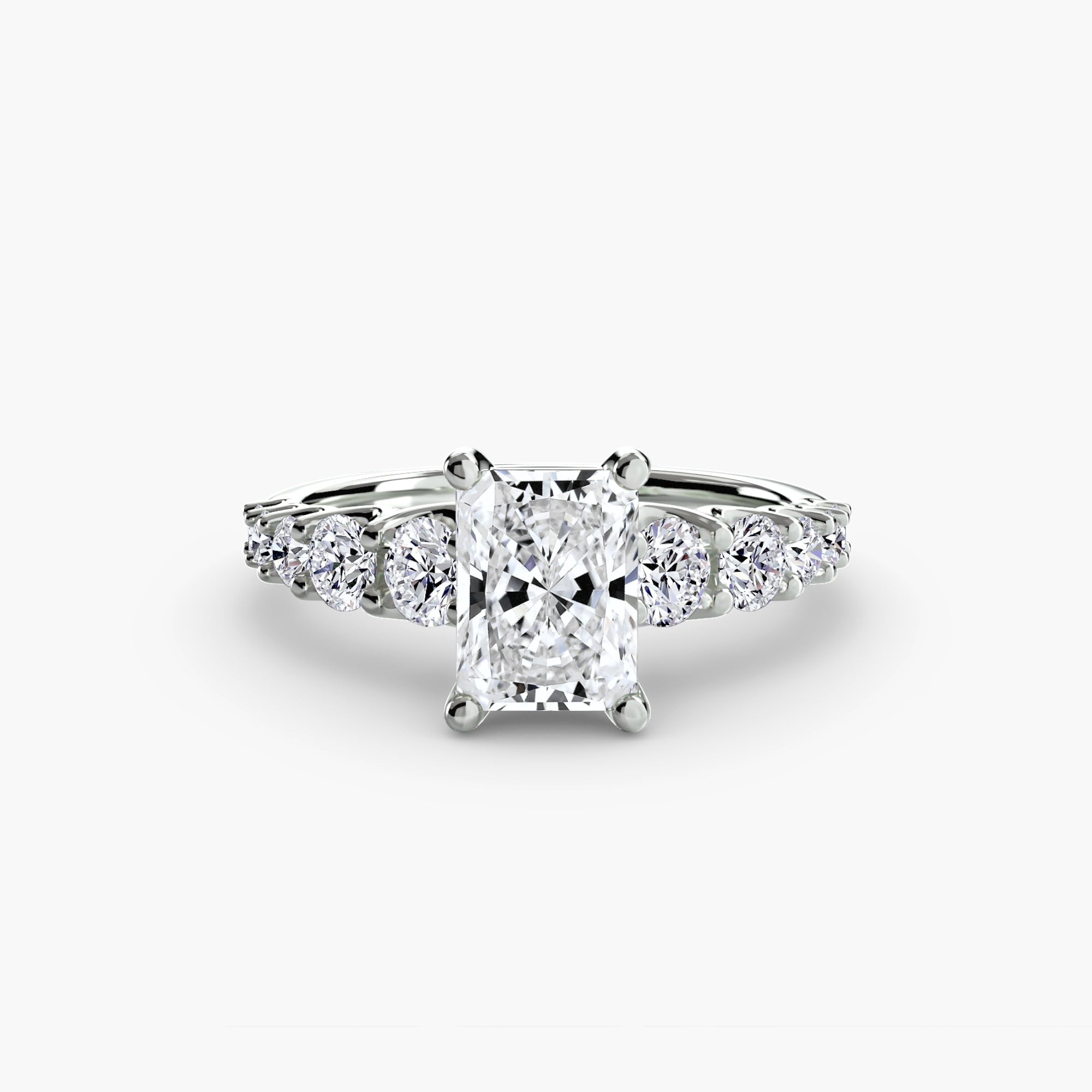 Graduated Accent Solitaire Setting