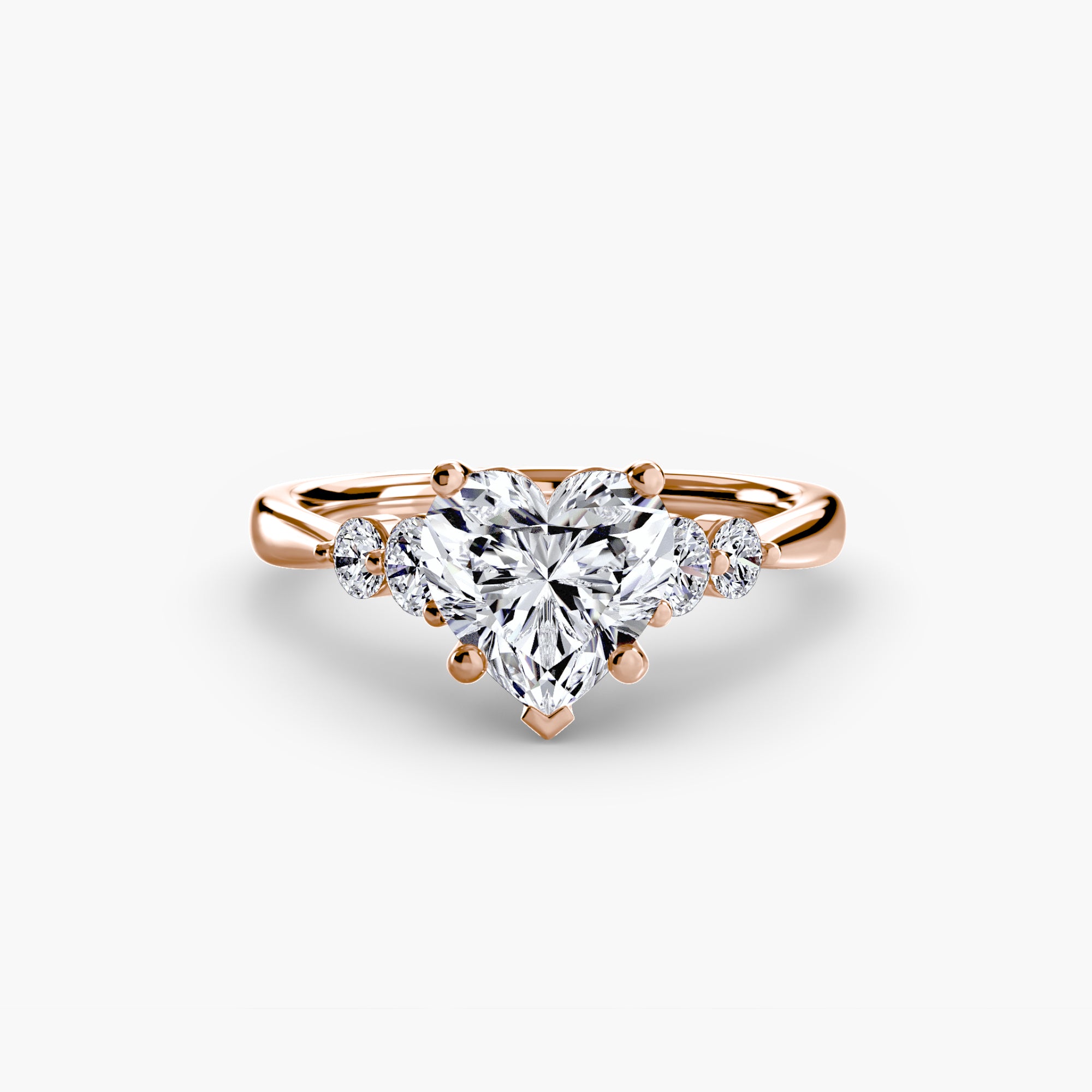 Twin Accent Solitaire Setting