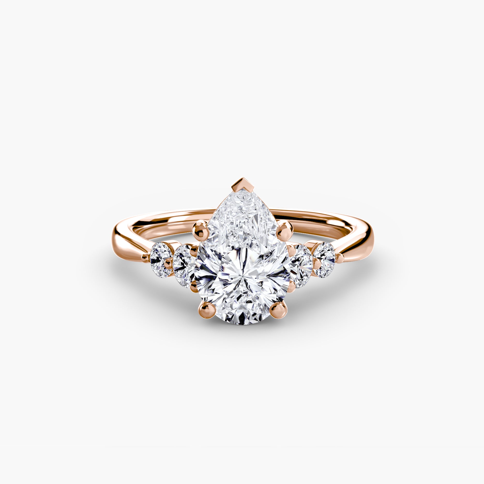 Twin Accent Solitaire Setting