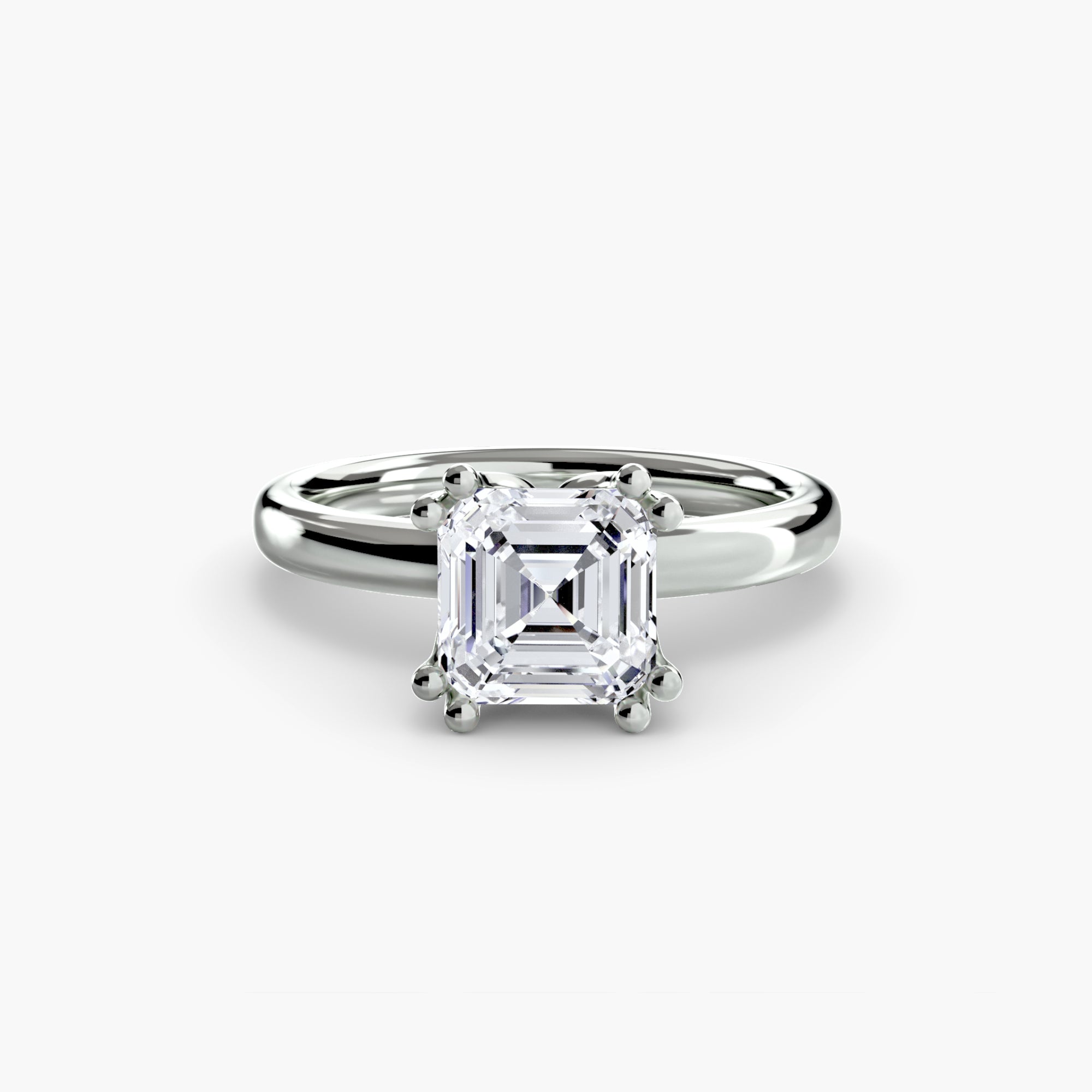 Eight Prong Solitaire Setting