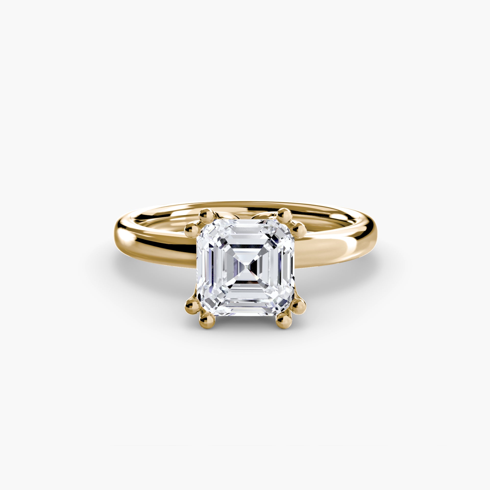 Eight Prong Solitaire Setting