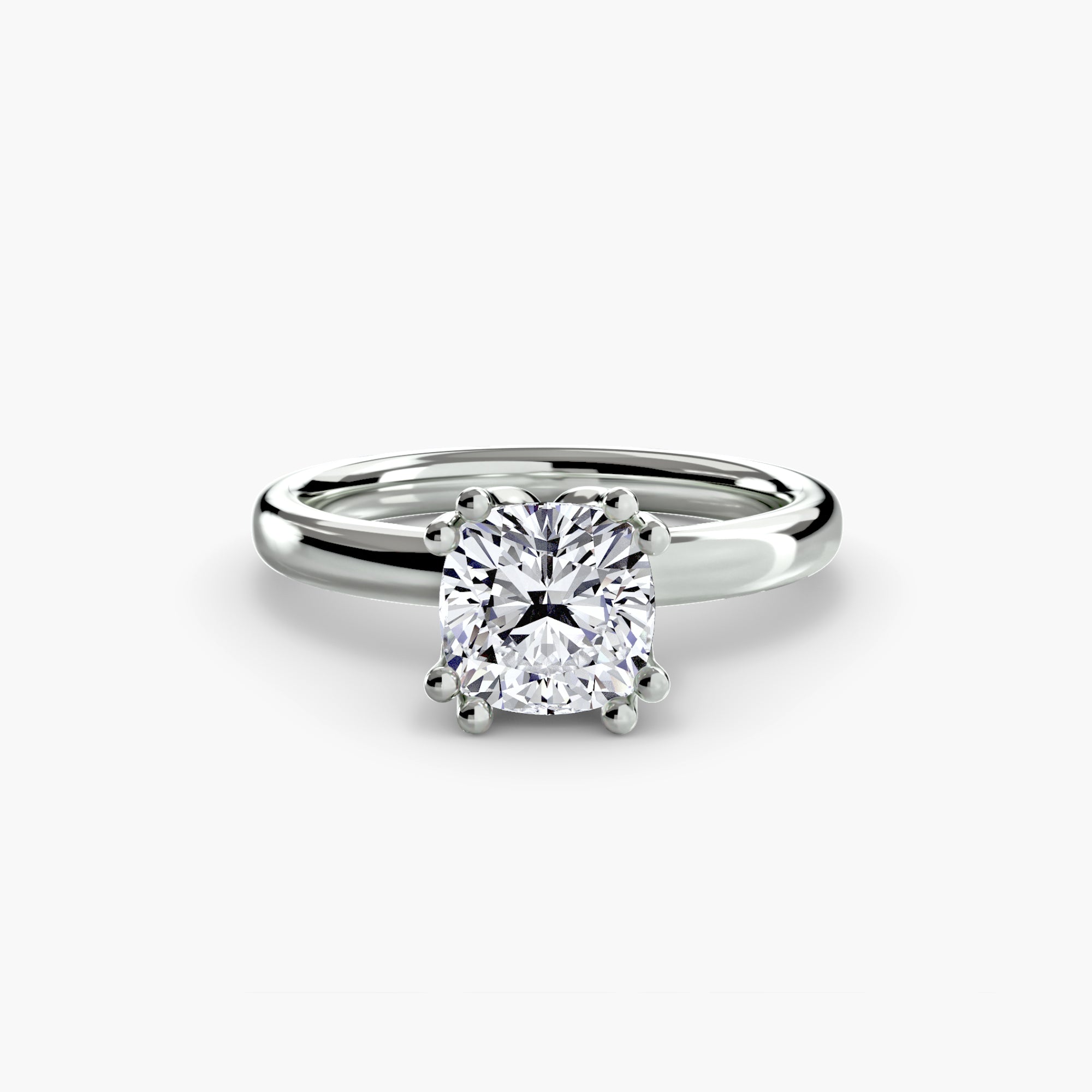 Eight Prong Solitaire Setting
