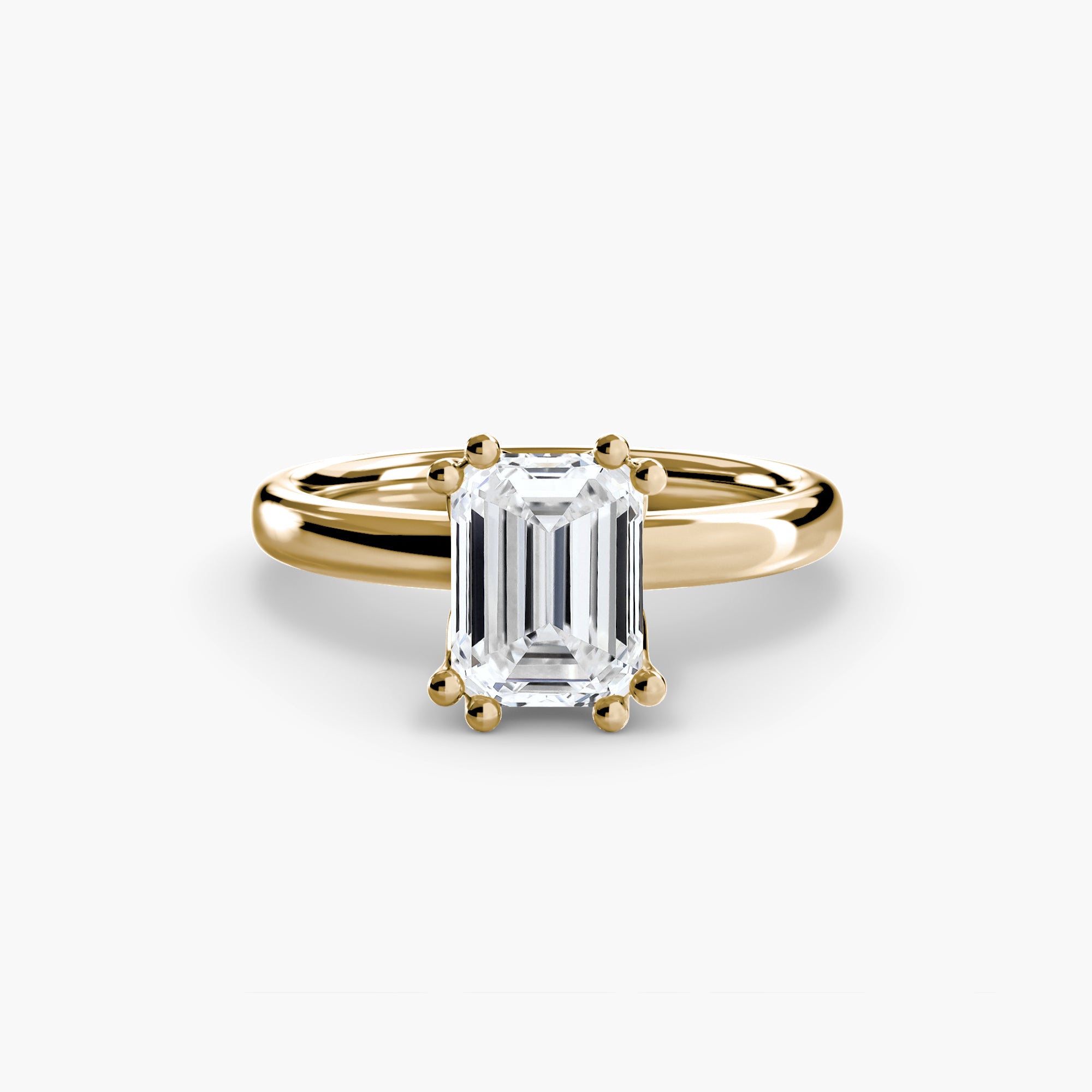 Eight Prong Solitaire Setting