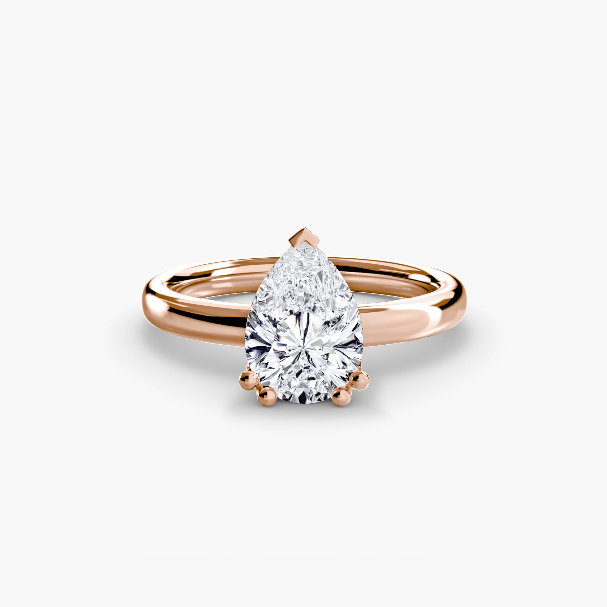 Eight Prong Solitaire Setting