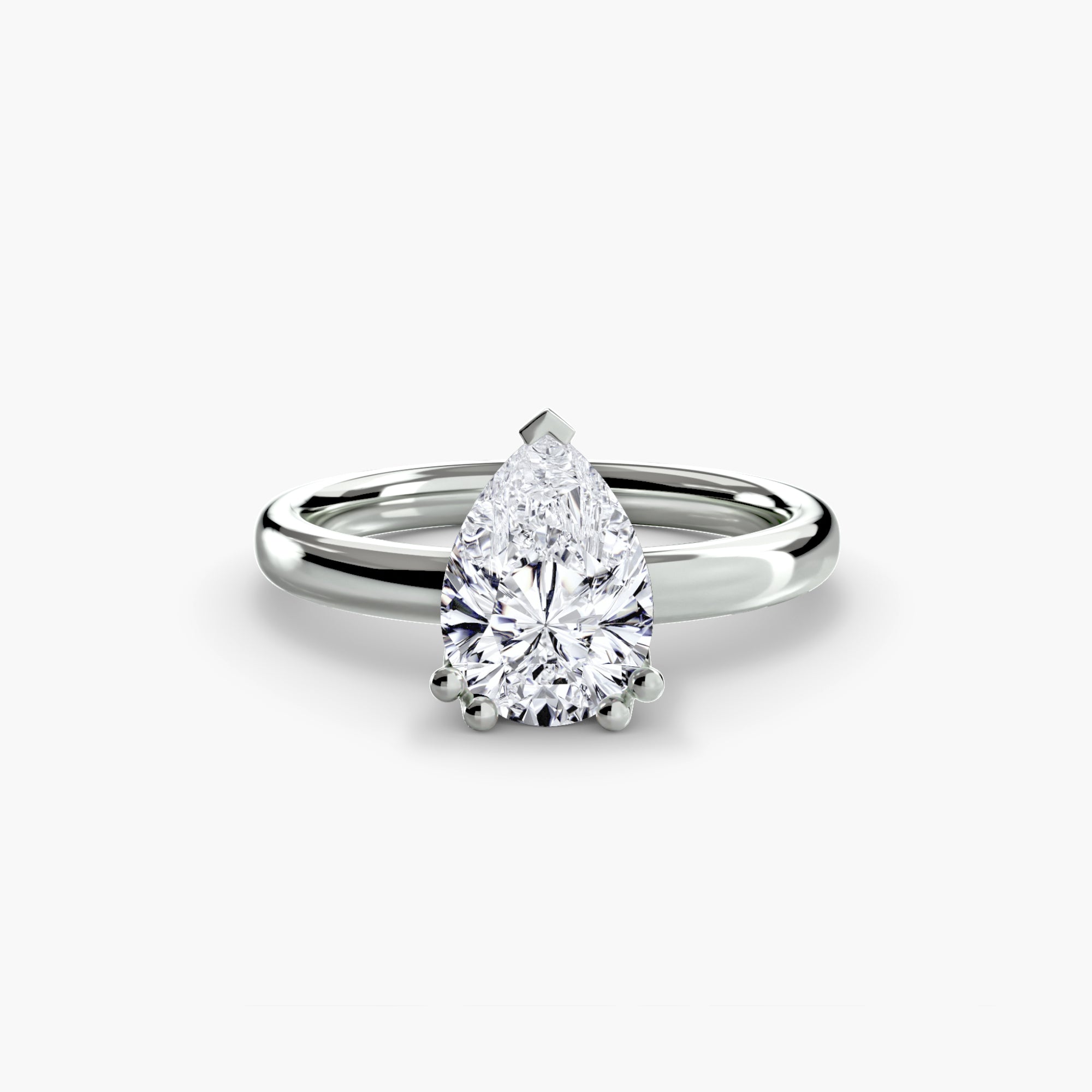 Eight Prong Solitaire Setting