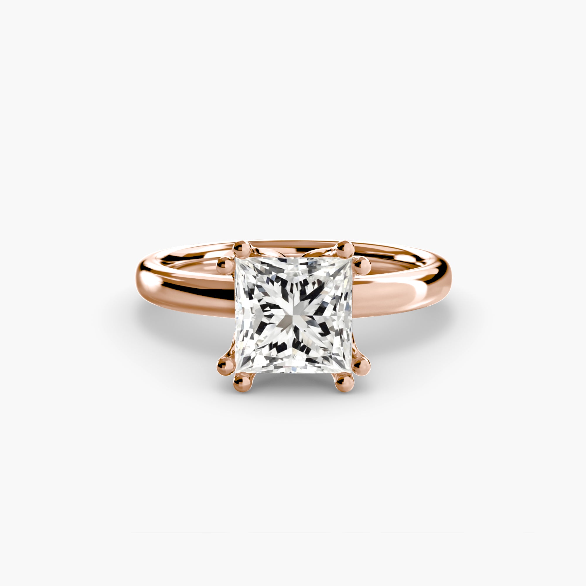 Eight Prong Solitaire Setting