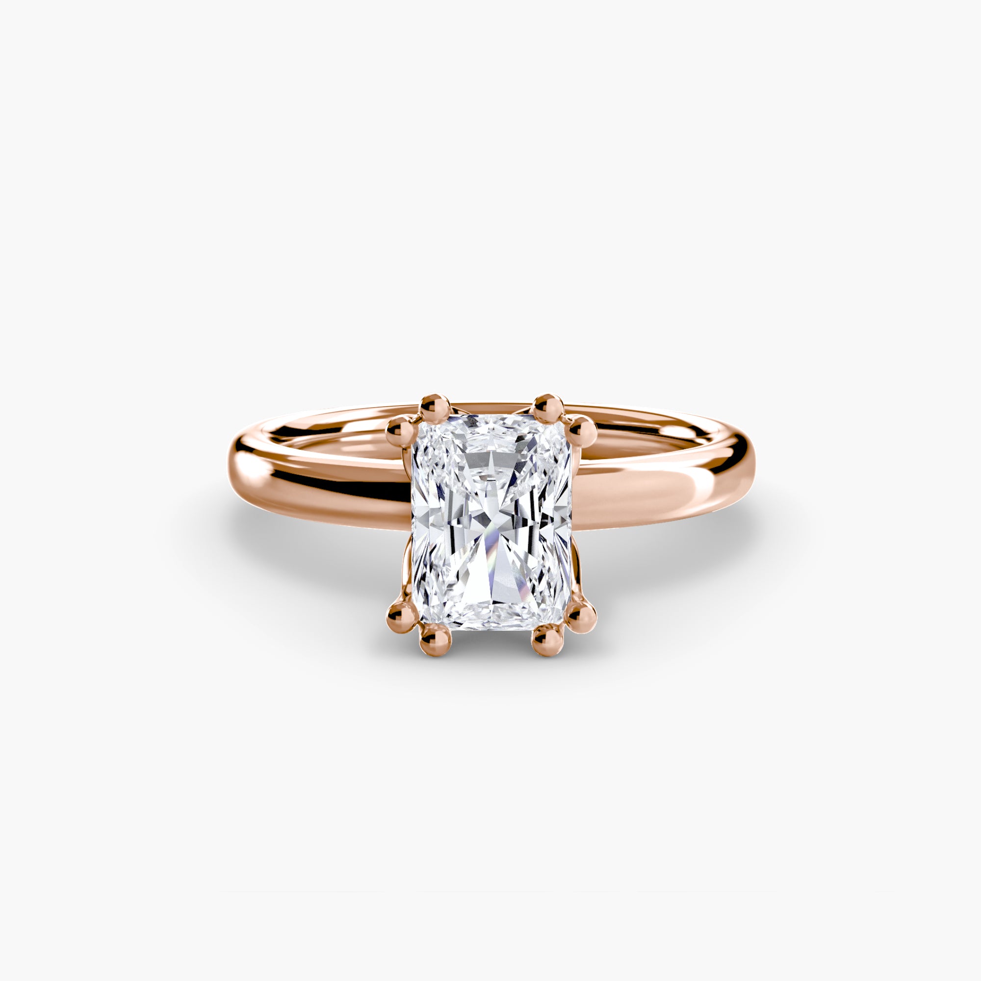 Eight Prong Solitaire Setting
