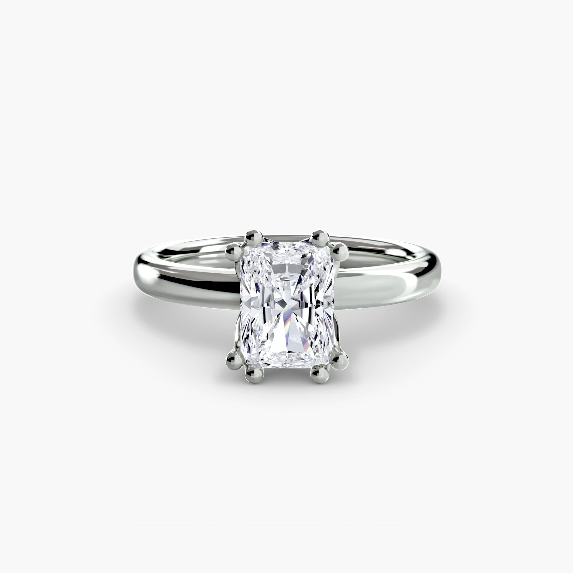 Eight Prong Solitaire Setting